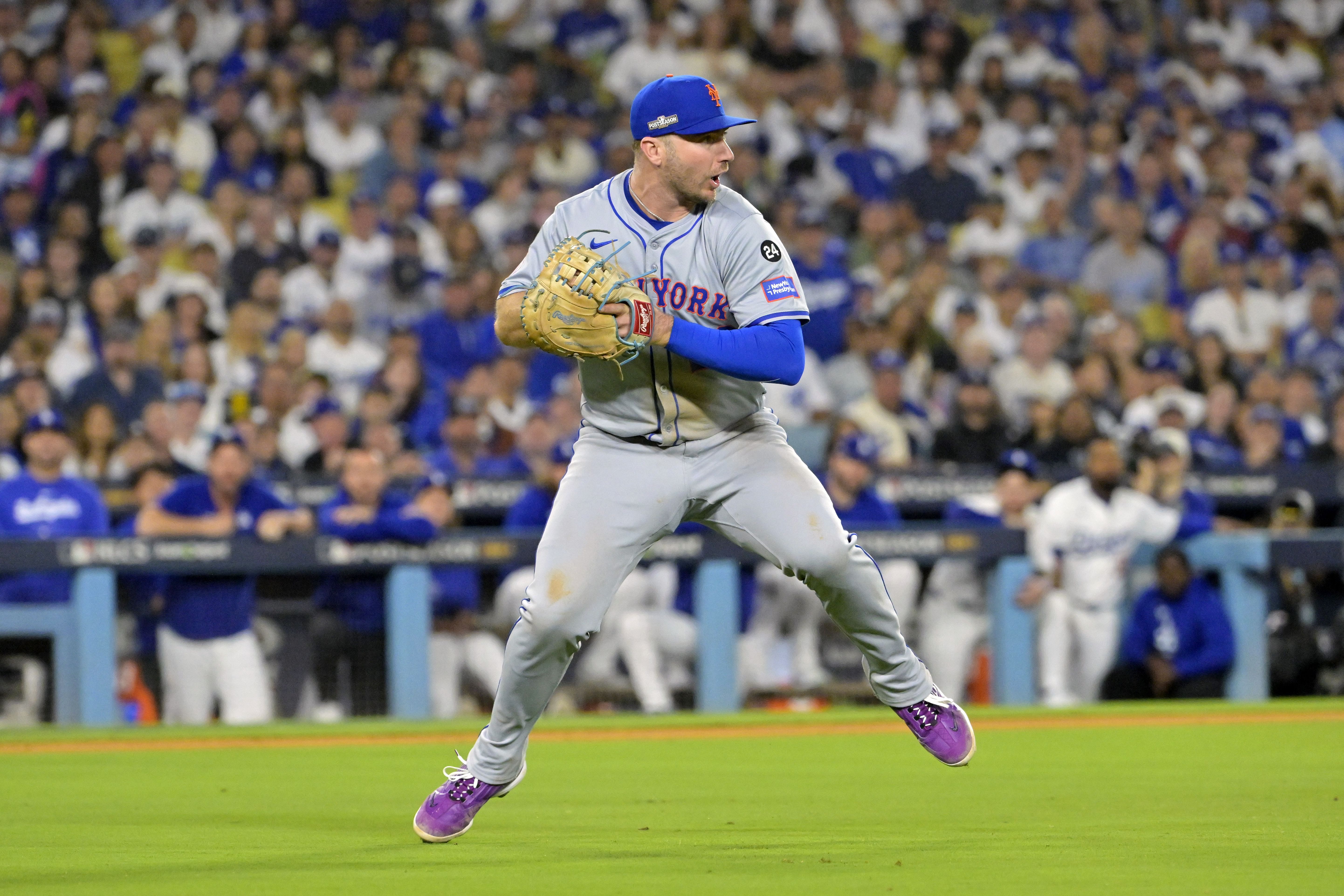 Pete Alonso can return to the Mets (Imagn)