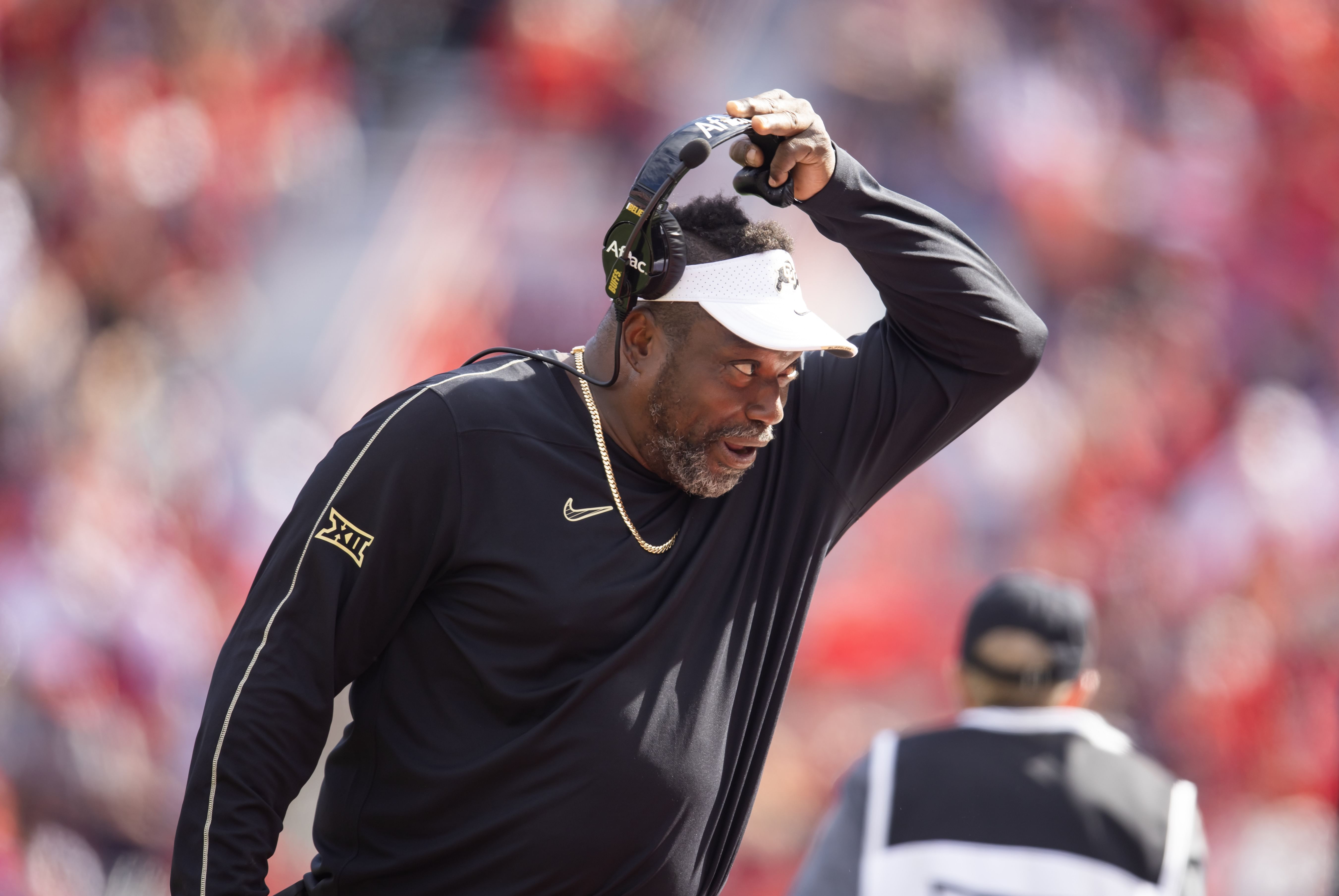 NCAA Football: Colorado&#039;s senior quality control coach Warren Sapp - (Image Source: Imagn)