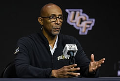 "We have to get back in the gym": UCF coach Johnny Dawkins on suffering historic 51-point blowout against Kansas Jayhawks