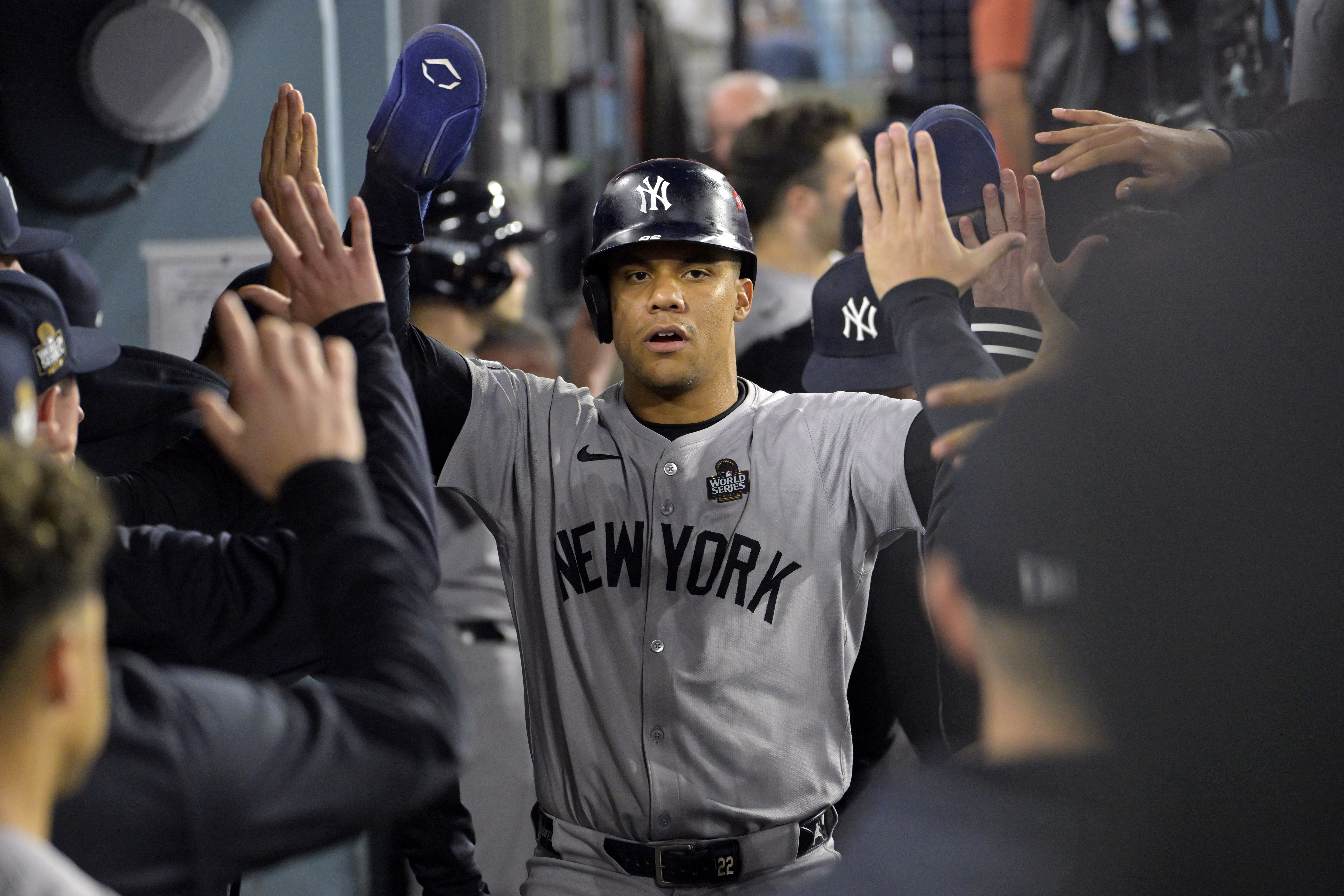 Juan Soto reached the World Series in his lone season with the New York Yankees last year (Image Source: Imagn)