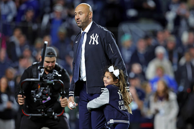Derek Jeter steals the spotlight at star-studded picket weekend with Ale Galen, Jimmy Butler & Arturo Coello