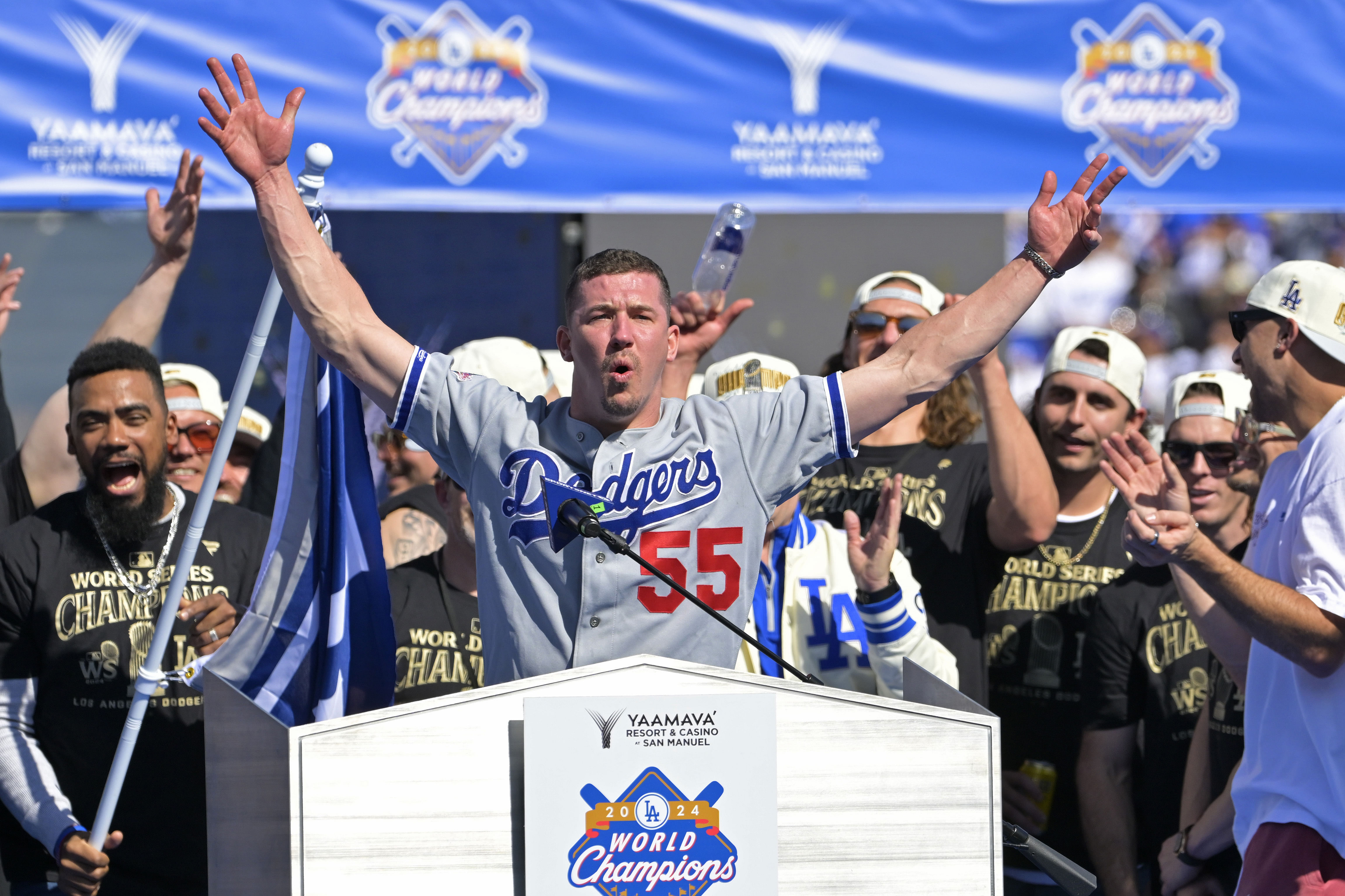 MLB: Los Angeles Dodgers-Championship Celebration - Source: Imagn