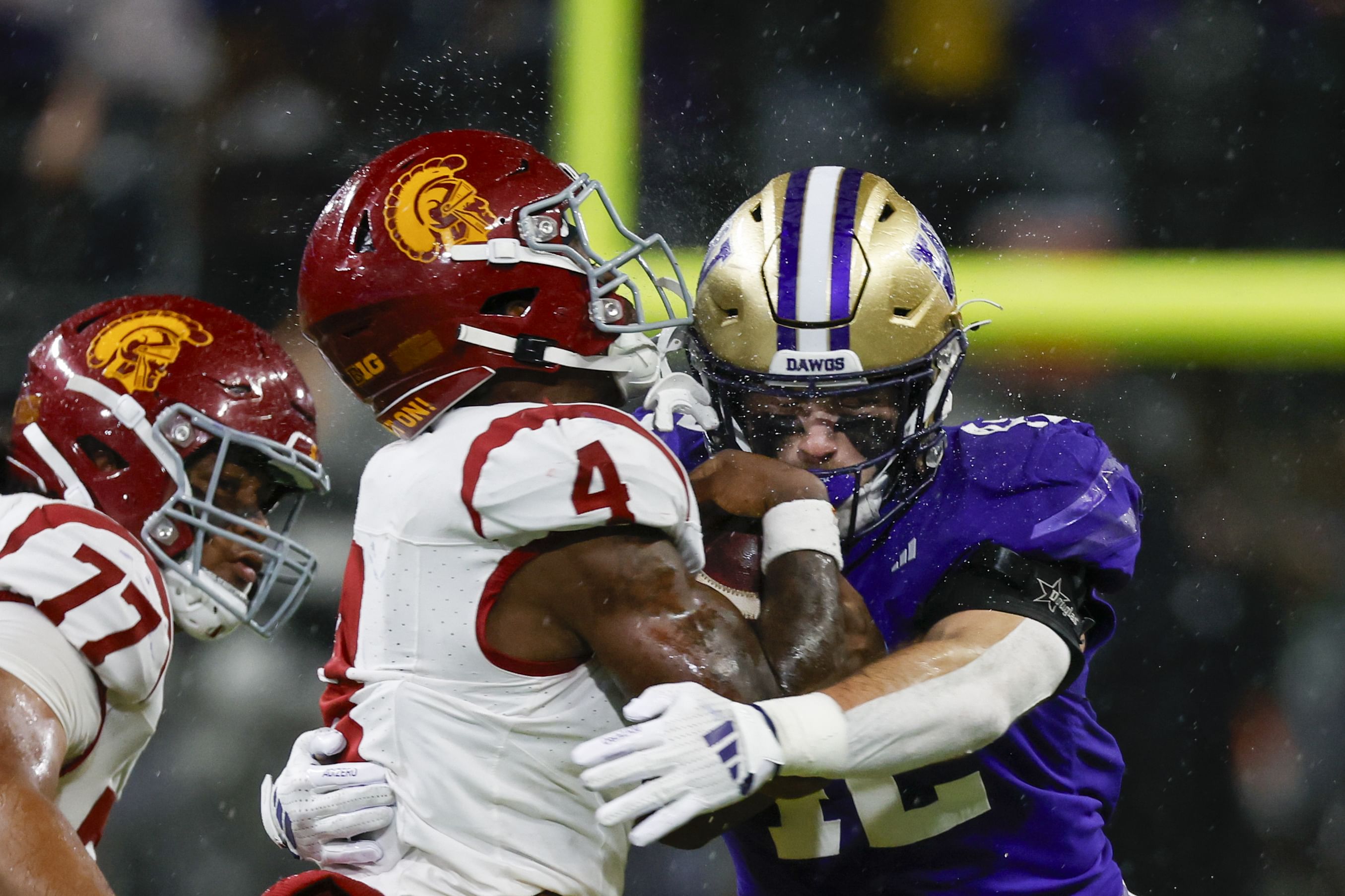 Linebacker Carson Bruener is aiming at possible 2025 NFL Draft selection. (Photo Credit: IMAGN)