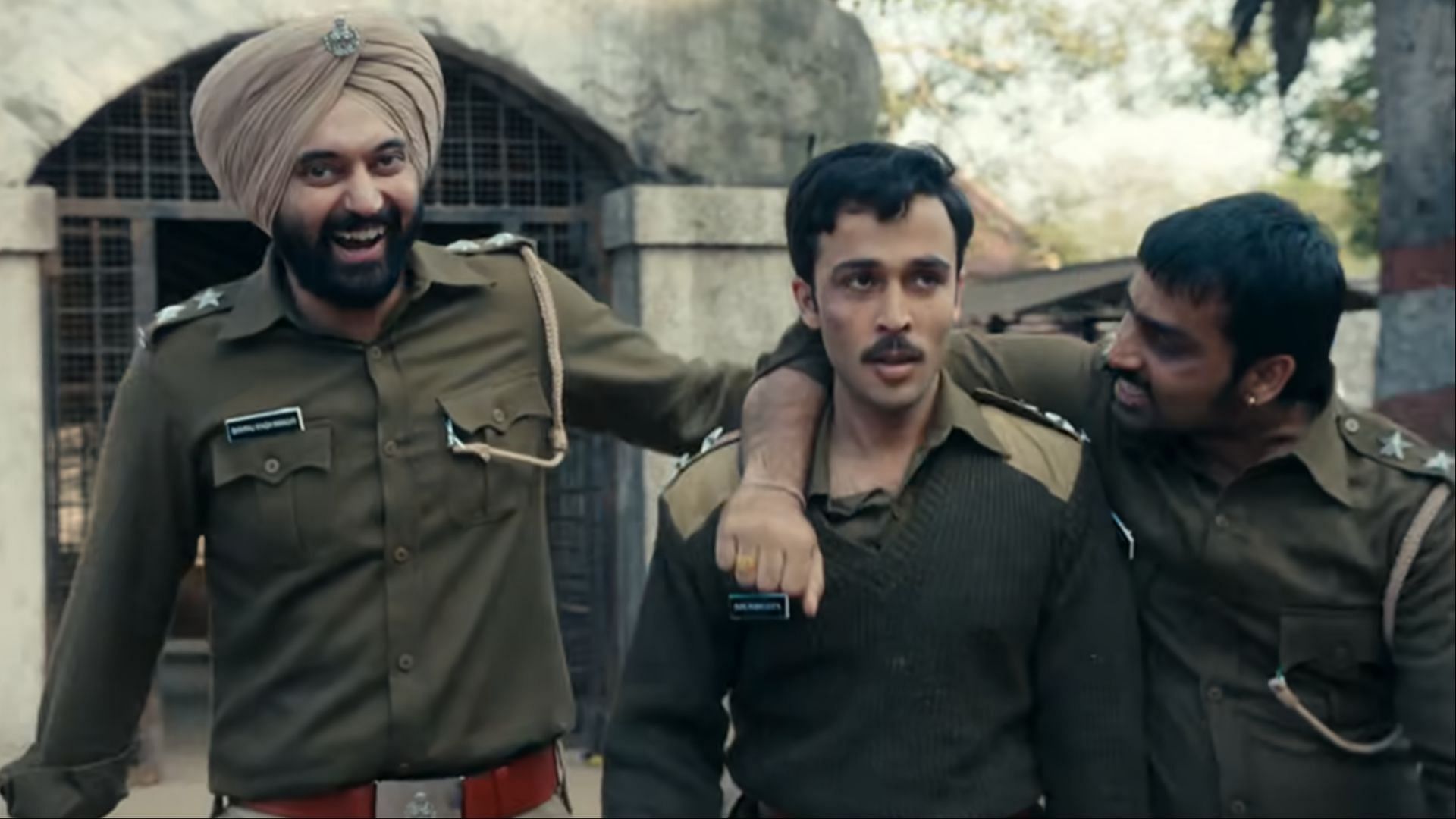 Sunil, Mangat and Dahiya from Black Warrant ( via Netflix)