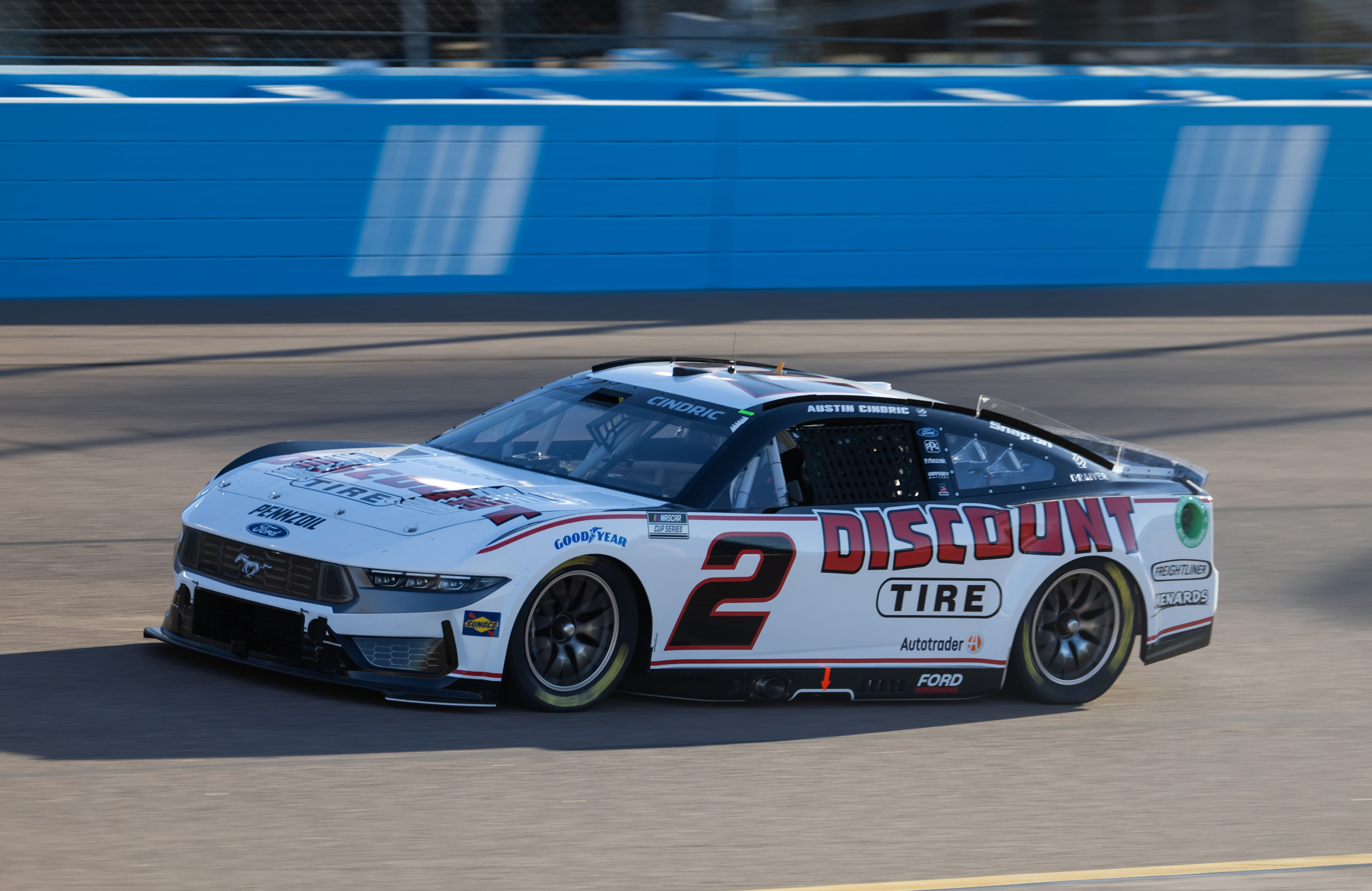 Austin Cindric drives the No. 2 Ford for Team Penske - Source: Imagn