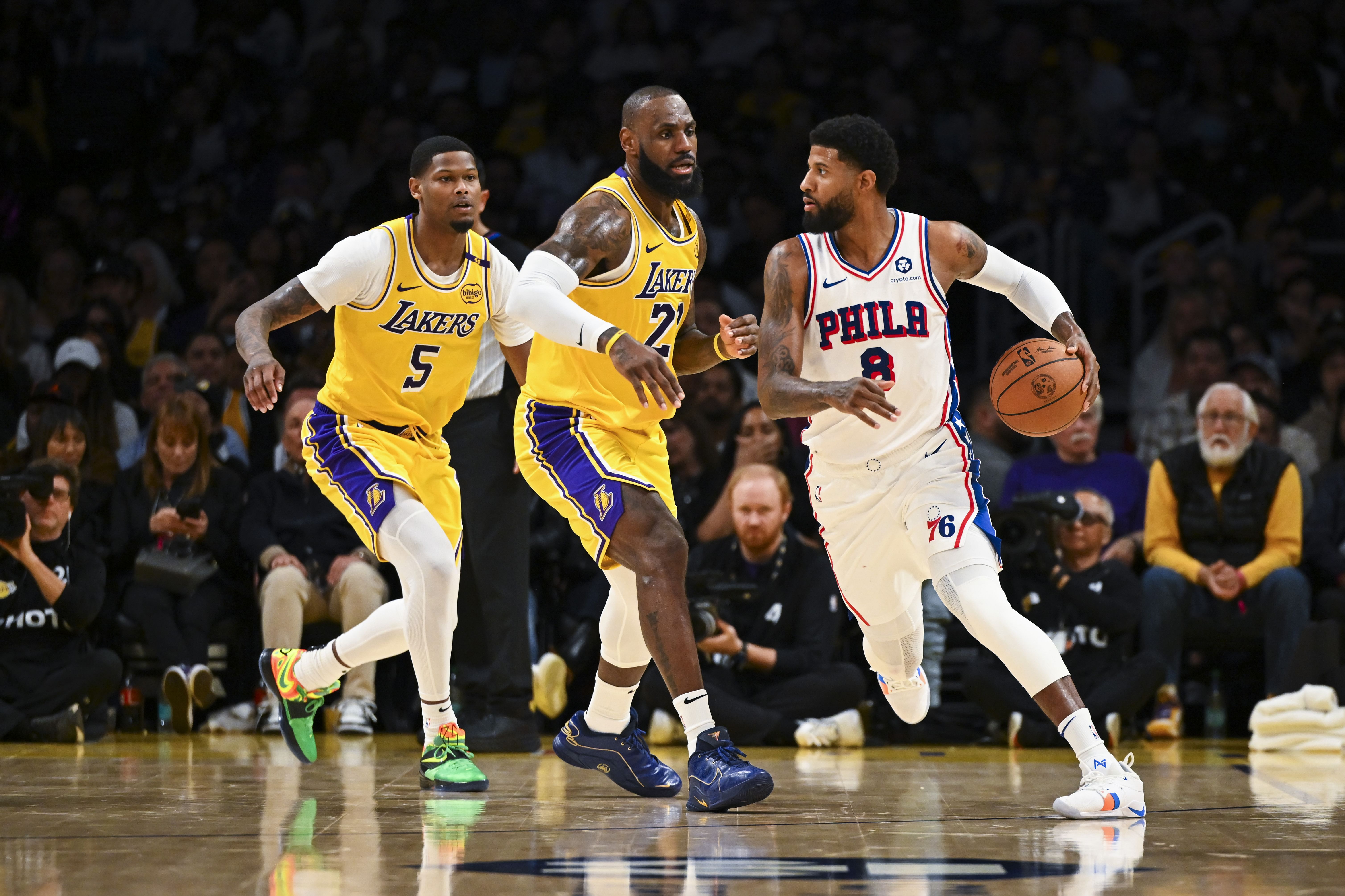 NBA: Philadelphia 76ers at Los Angeles Lakers - Source: Imagn