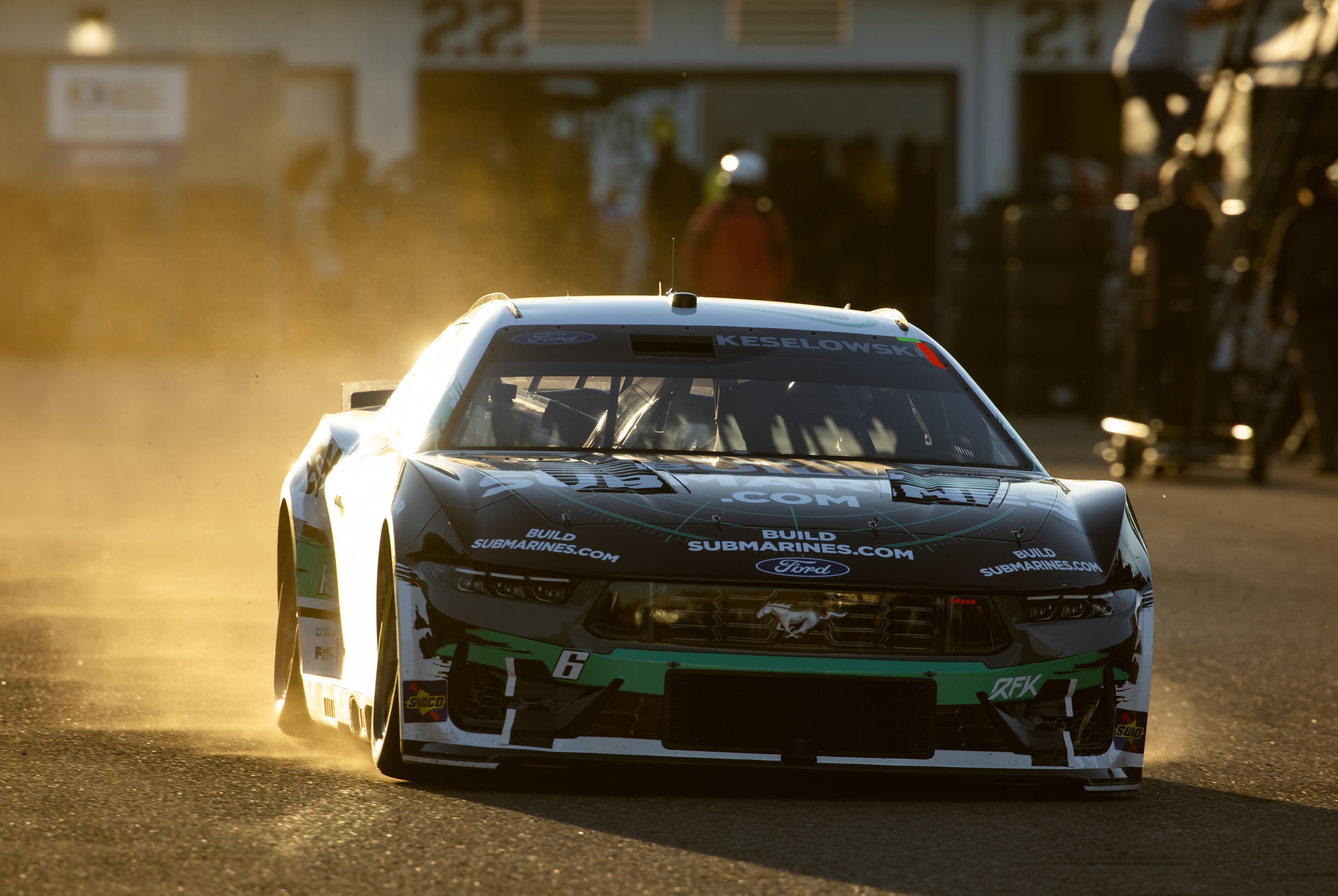 Brad Keselowski (6) during practice for the NASCAR Championship race at Phoenix Raceway.  - Source: Imagn