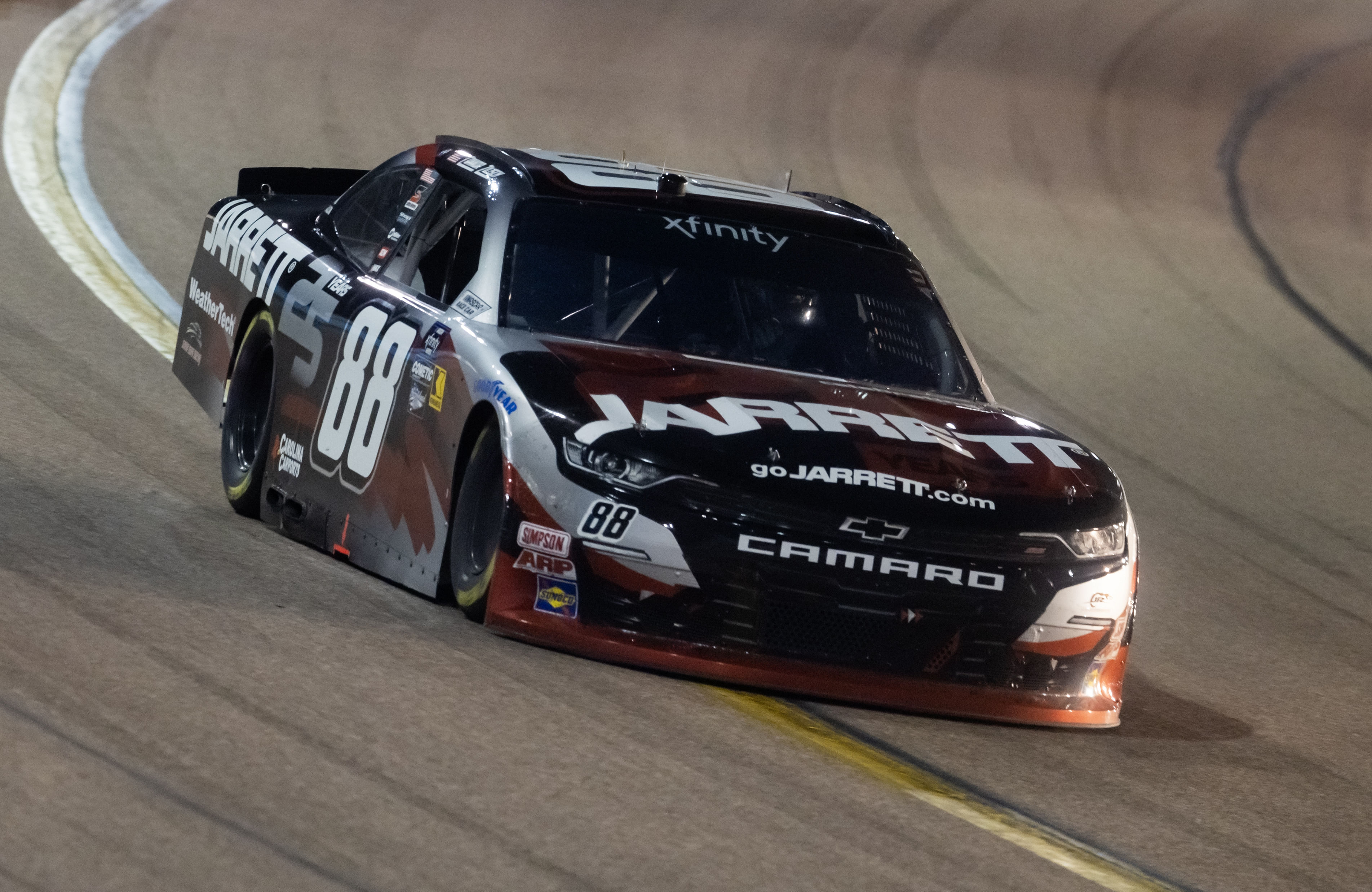 NASCAR Xfinity Series driver Connor Zilisch (88) during the Championship race at Phoenix Raceway. Mandatory Credit: Mark J. Rebilas-Imagn Images