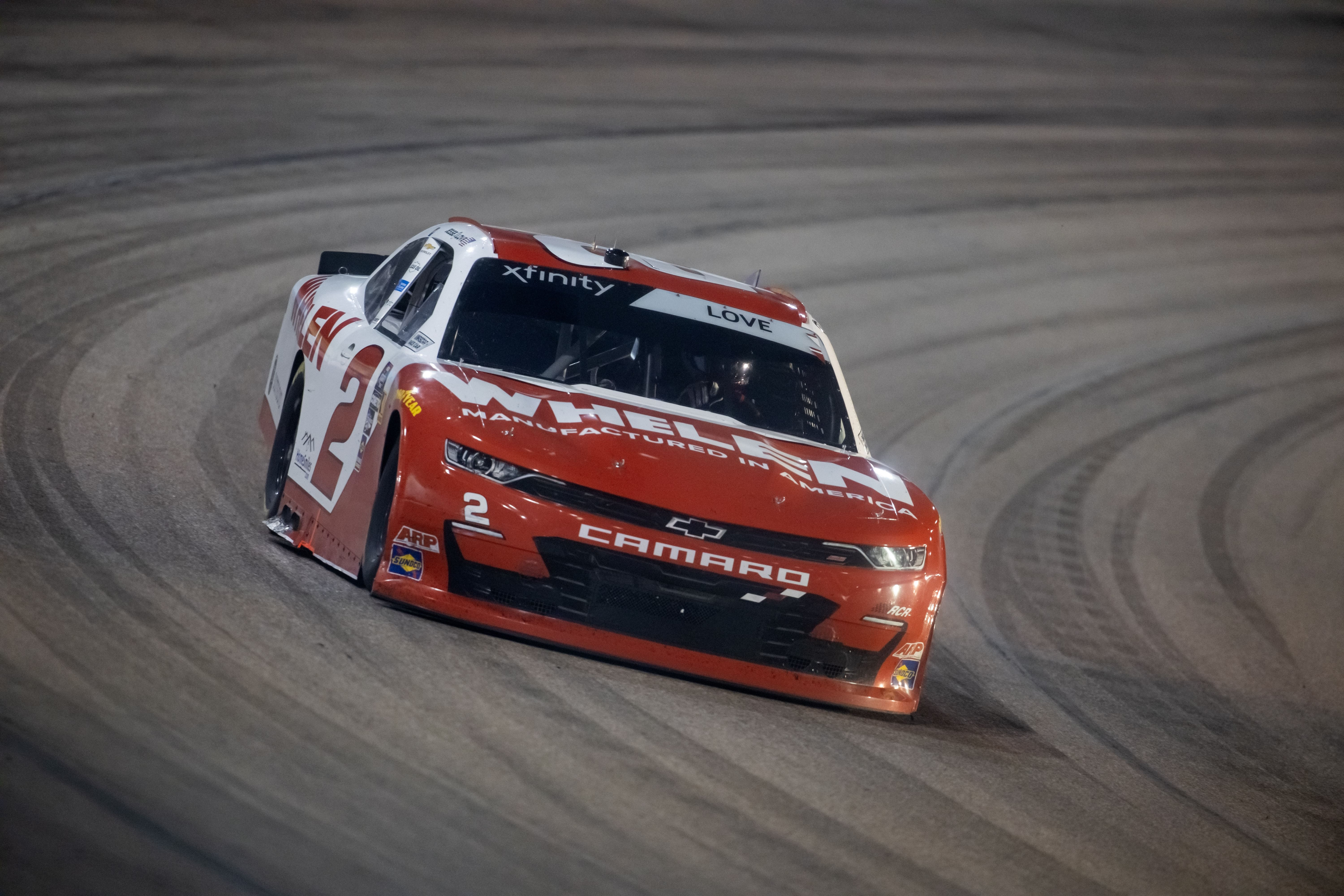 NASCAR Xfinity Series driver Jesse Love (2) of Richard Childress racing during the Championship race at Phoenix Raceway in Phoenix. Mandatory Credit: Mark J. Rebilas-Imagn Images.