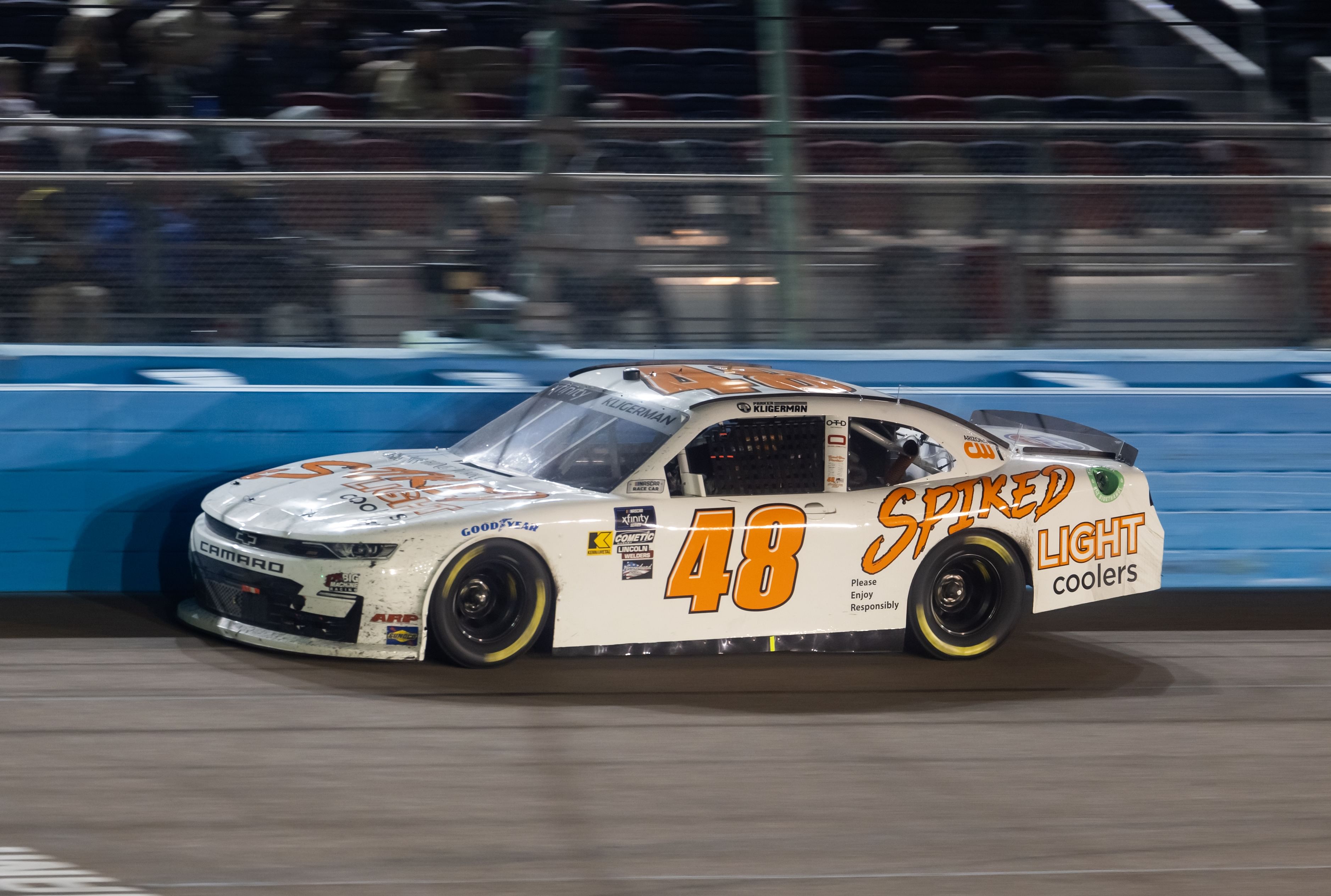 NASCAR Xfinity Series driver Parker Kligerman (48) during the Championship race at Phoenix Raceway. Mandatory Credit: Mark J. Rebilas-Imagn Images