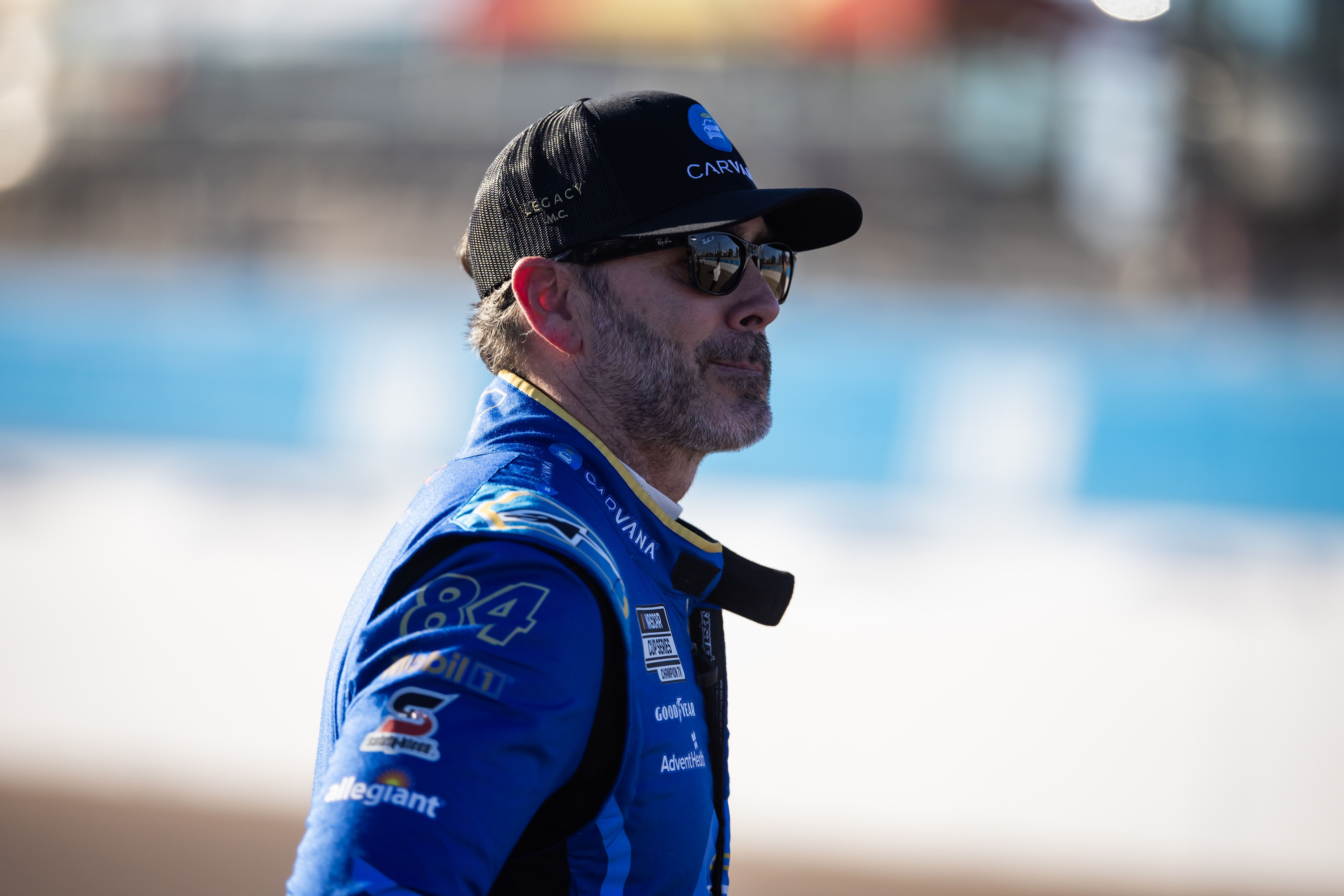 Legacy Motor Club driver Jimmie Johnson has 7 Daytona 500 DNFs - Source: Imagn