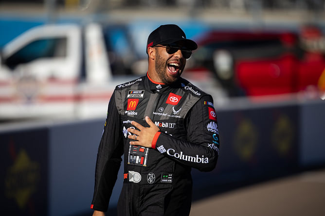 Bubba Wallace shares an adorable picture of wife Amanda and their son