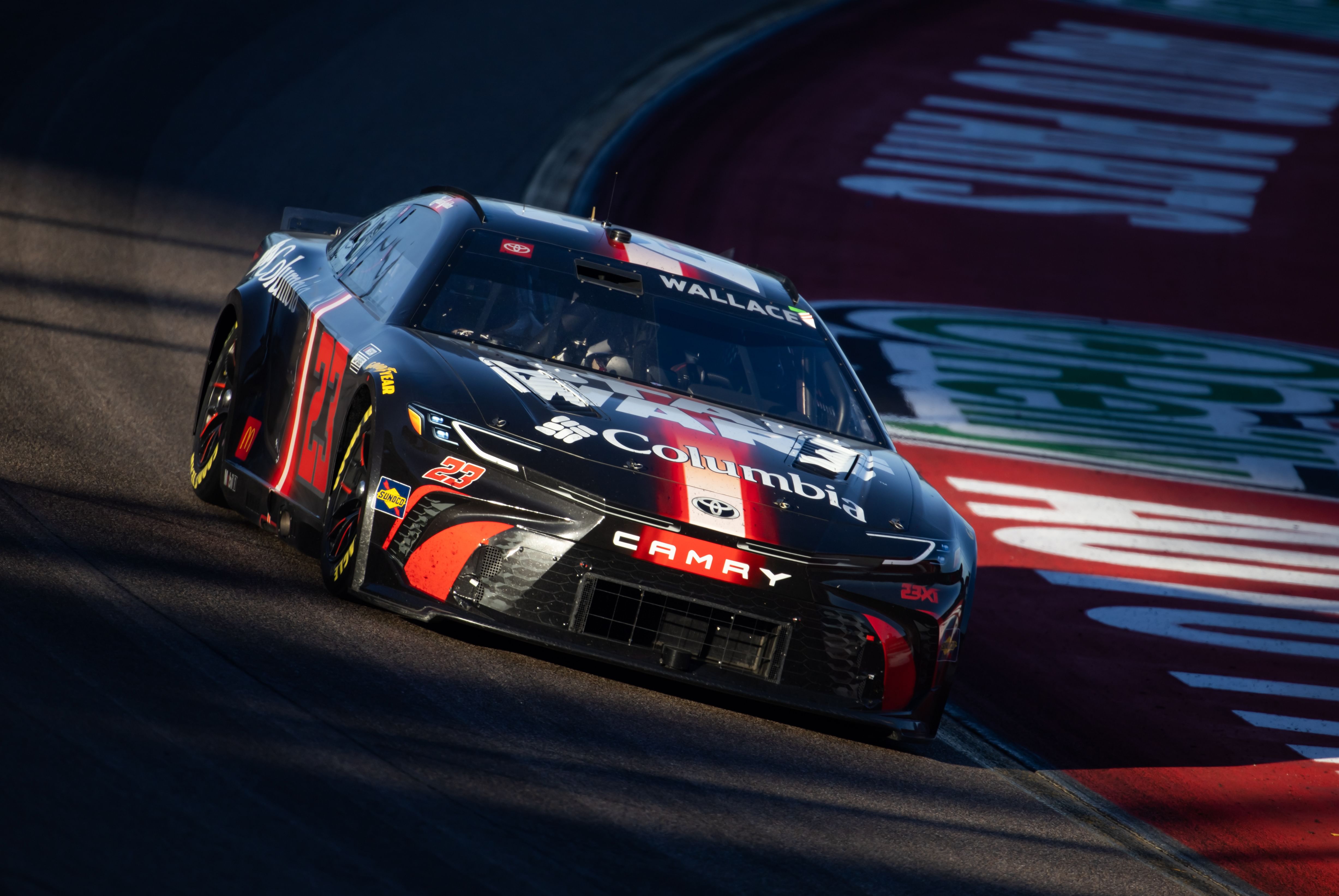 Bubba Wallace drives the #23 Toyota Camry XSE during the NASCAR Cup Series Championship - Source: Imagn