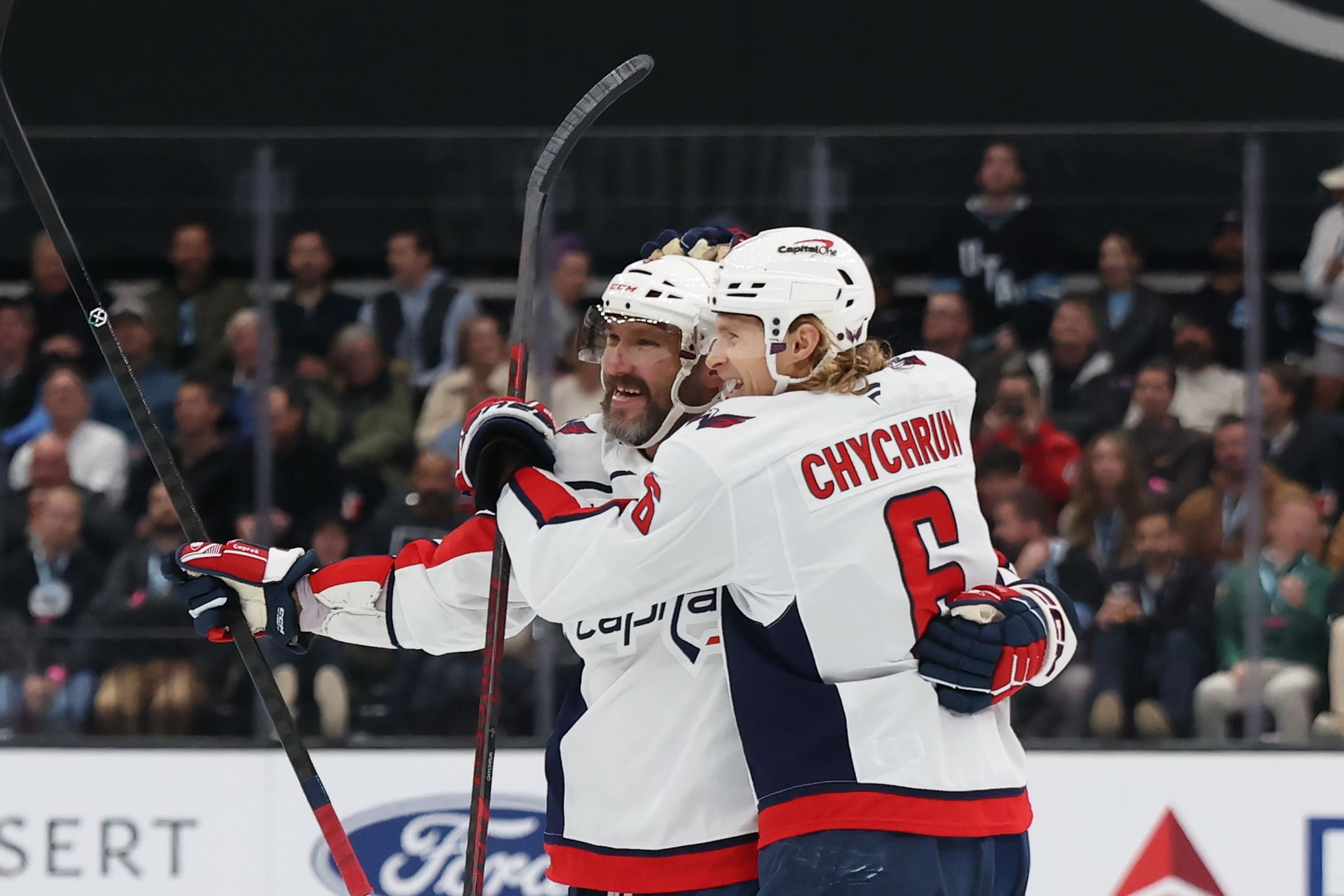 NHL: Washington Capitals at Utah - Source: Imagn