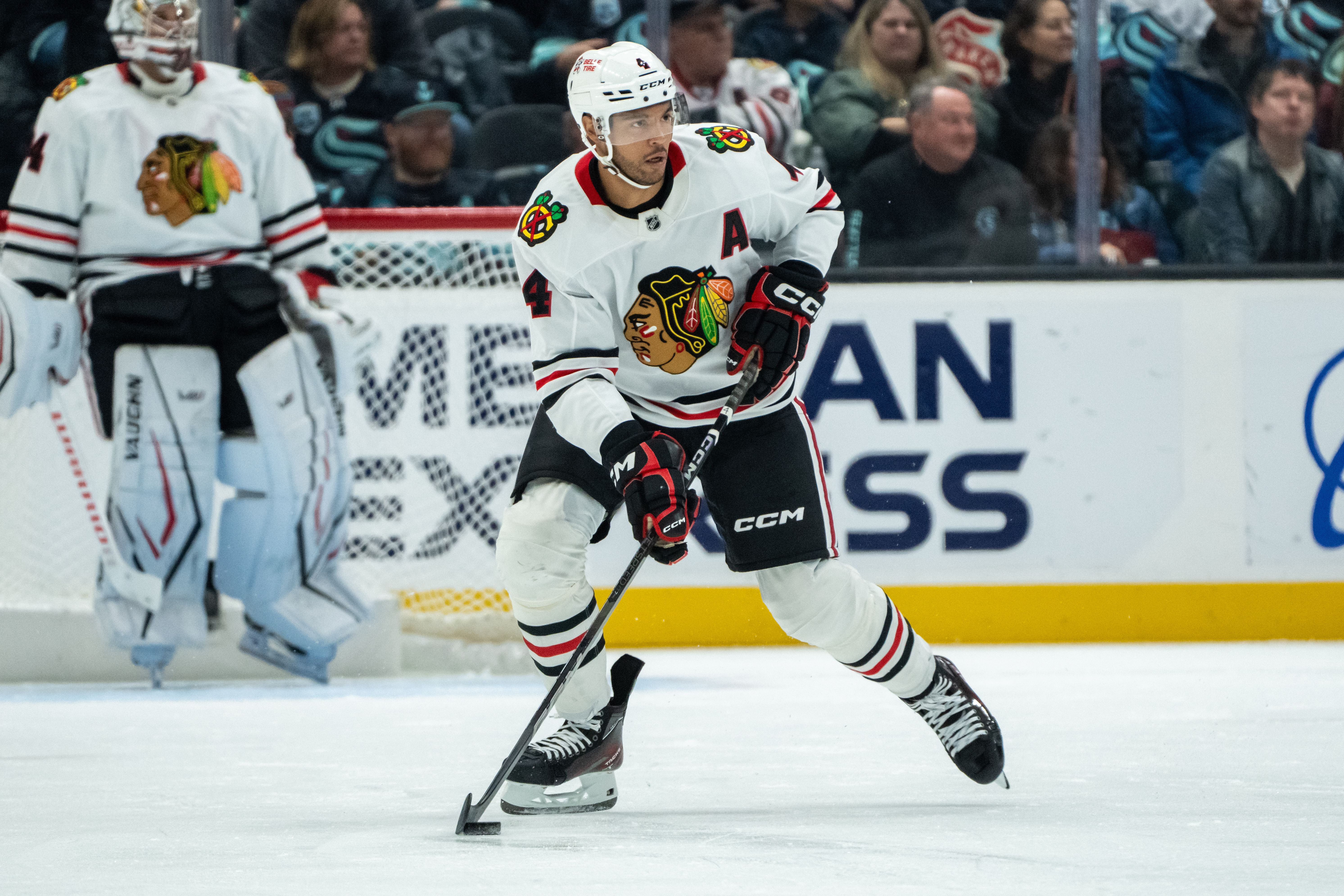 NHL: Chicago Blackhawks at Seattle Kraken - Source: Imagn