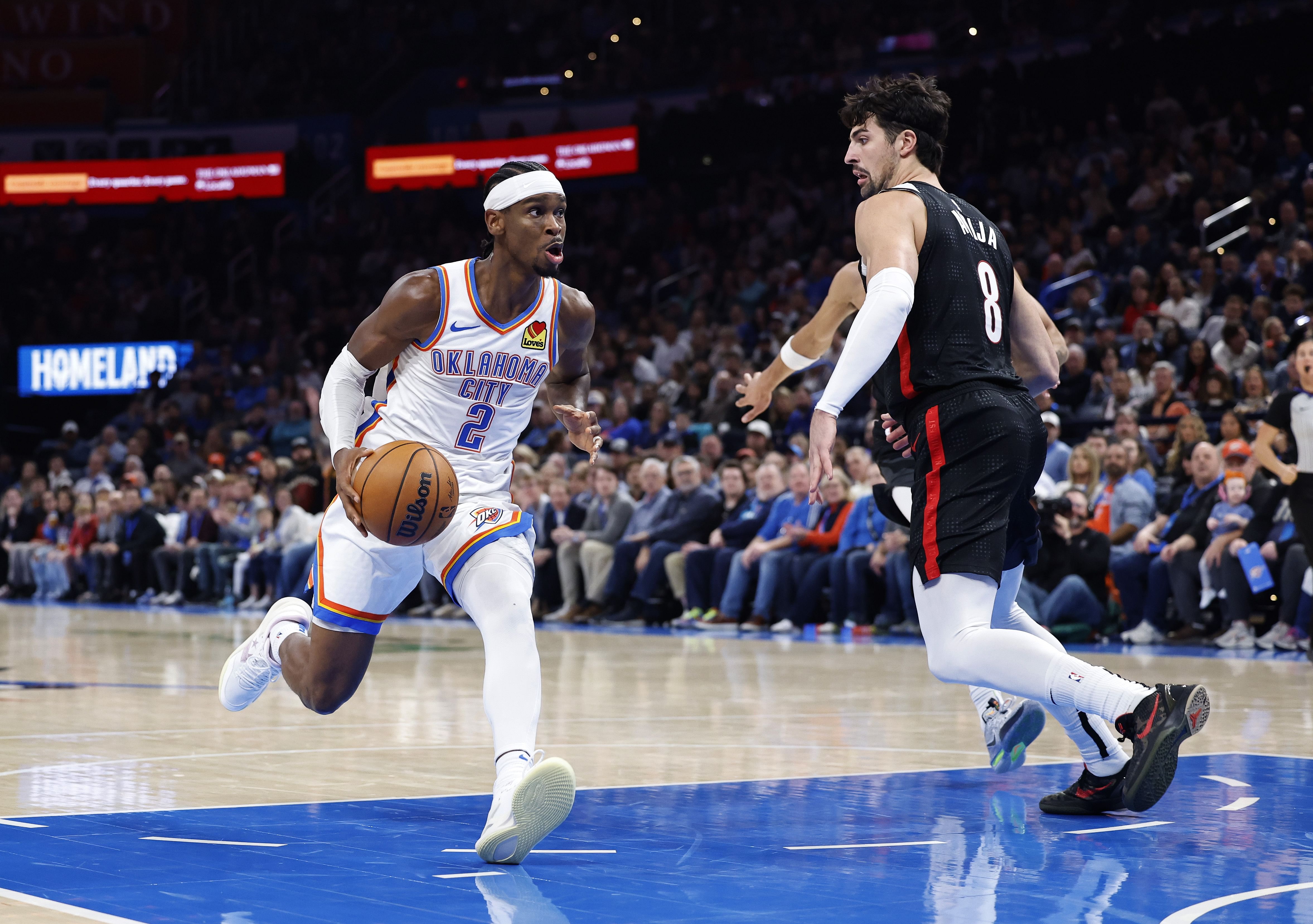 NBA: Portland Trail Blazers at Oklahoma City Thunder - Source: Imagn