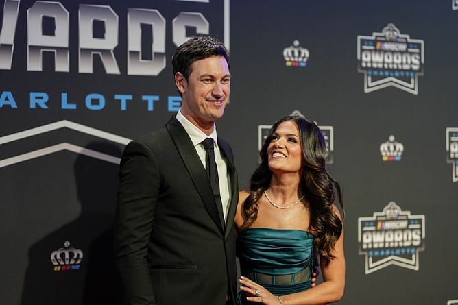 Joey Logano's wife Brittany radiates cozy, chic at NBA game with loved ones