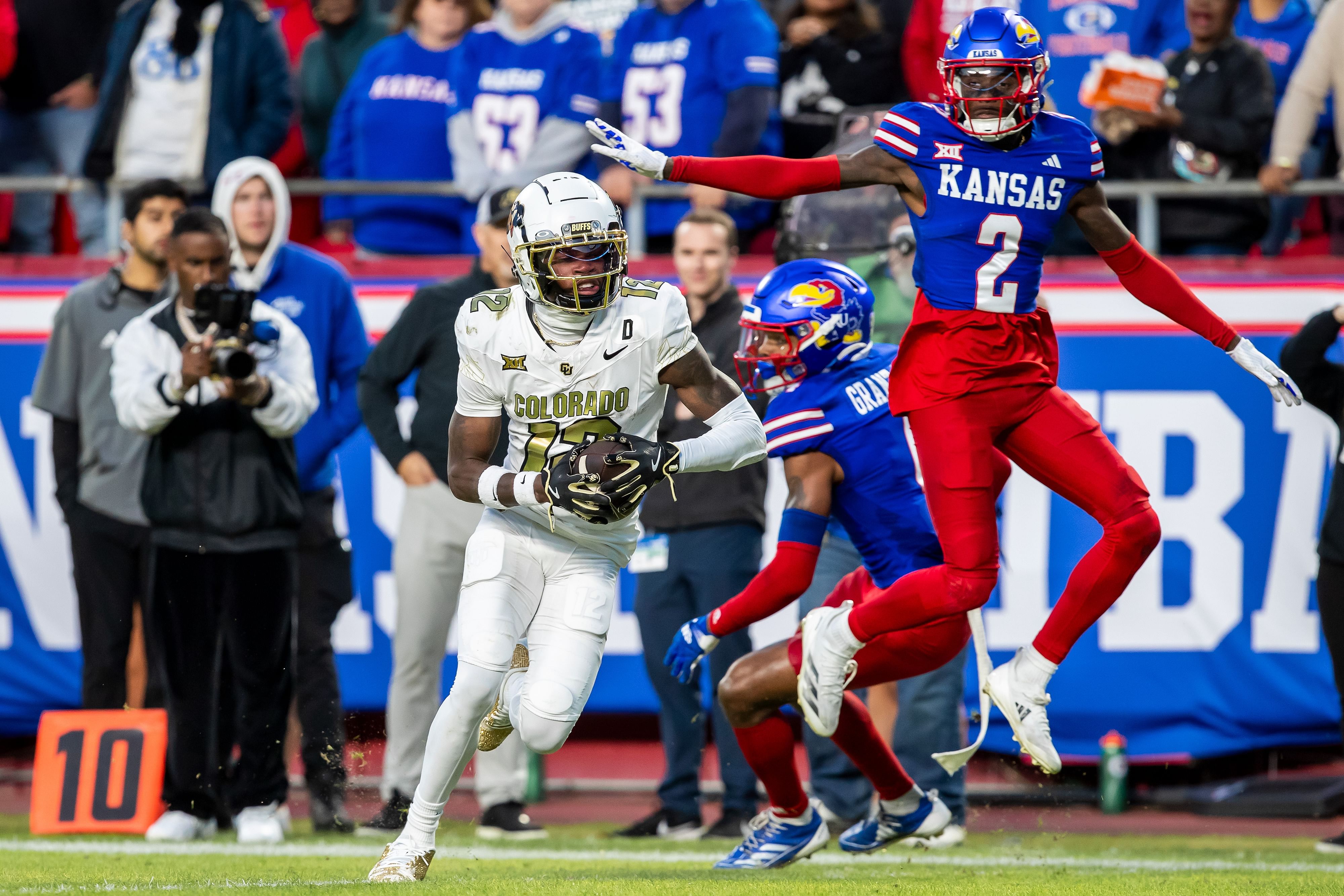 NCAA Football: Colorado at Kansas - Source: Imagn