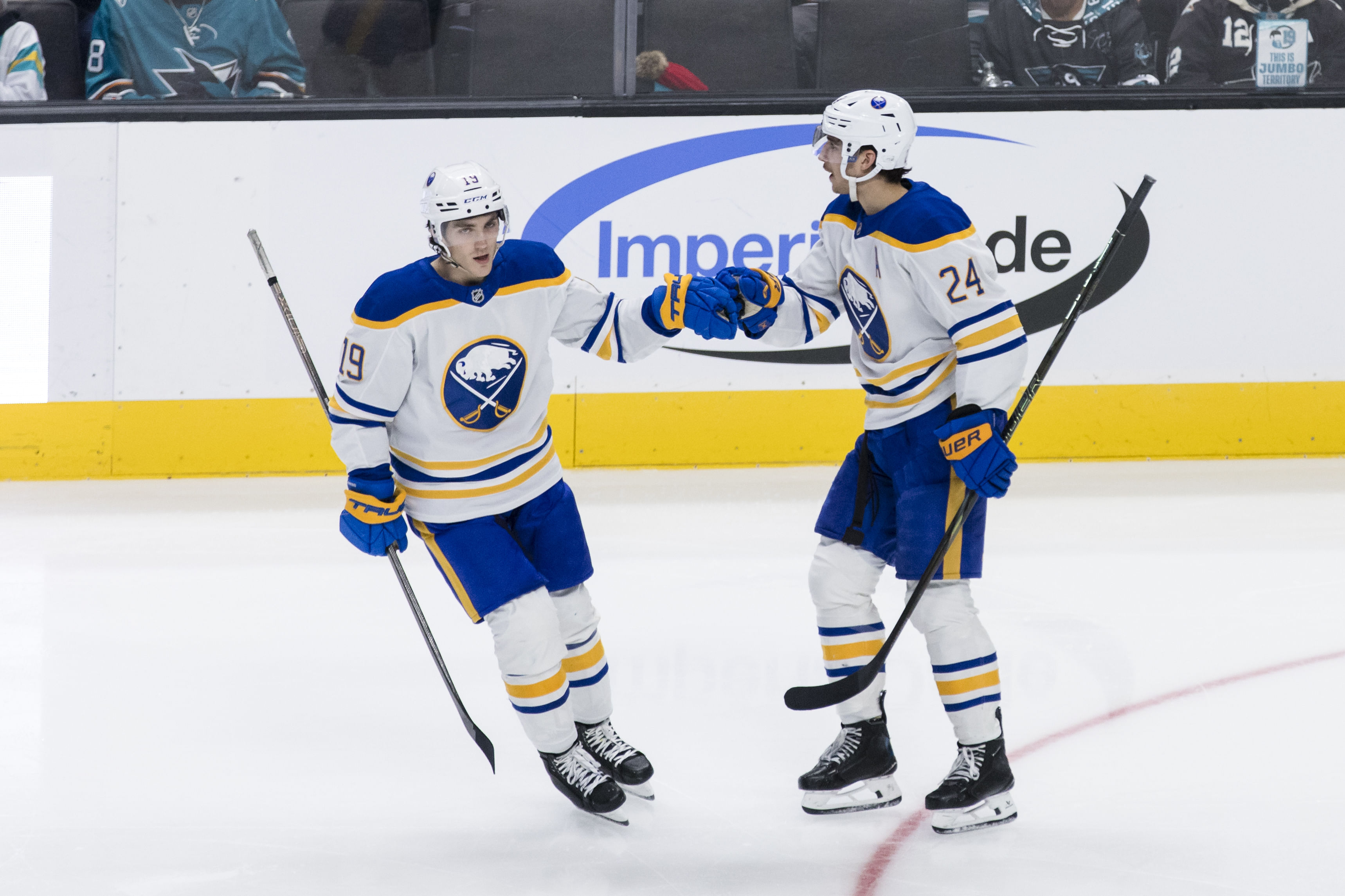 NHL: Buffalo Sabres at San Jose Sharks - Source: Imagn