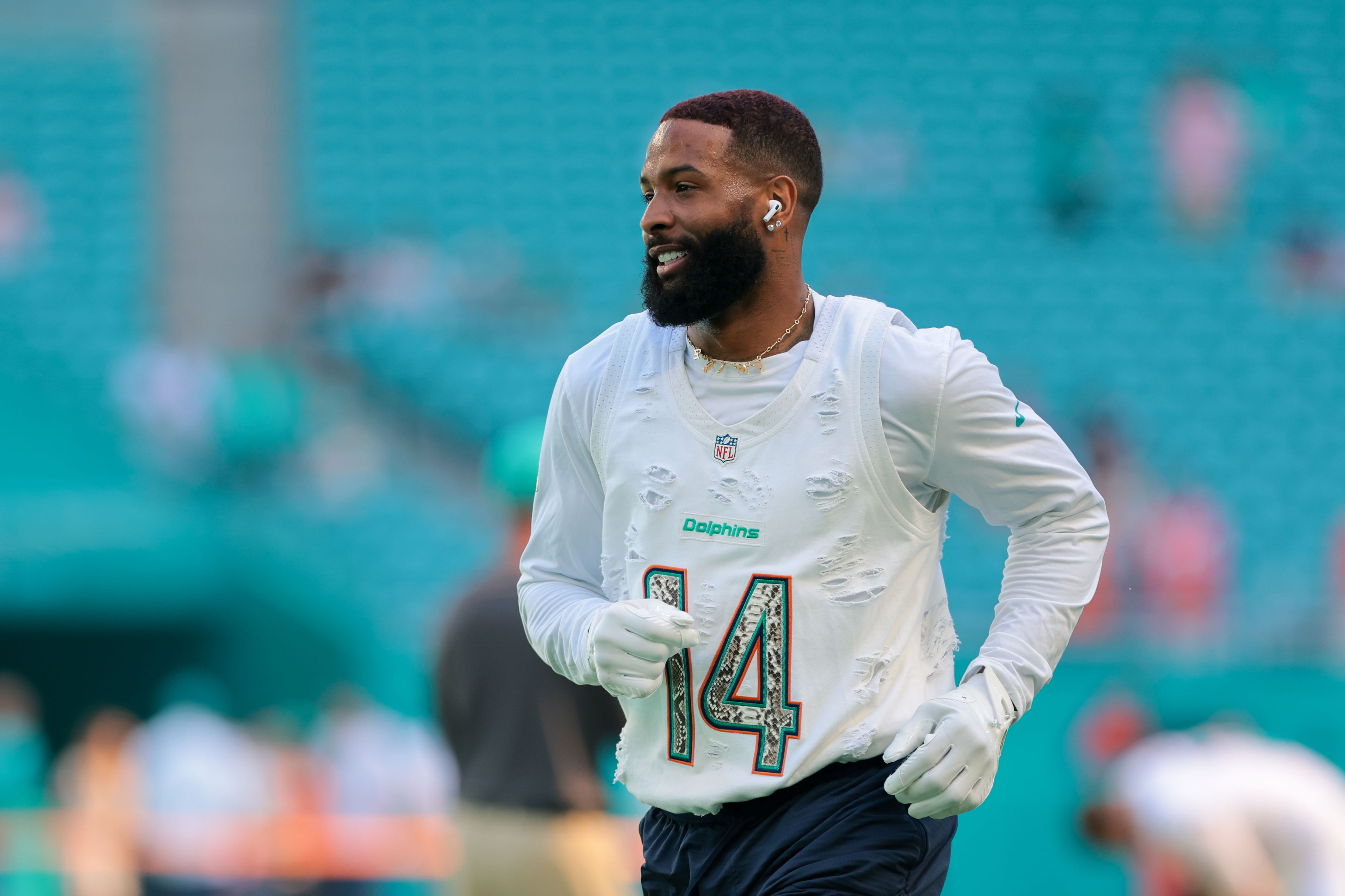 NFL: Former Miami Dolphins WR Odell Beckham Jr. - Source: Imagn