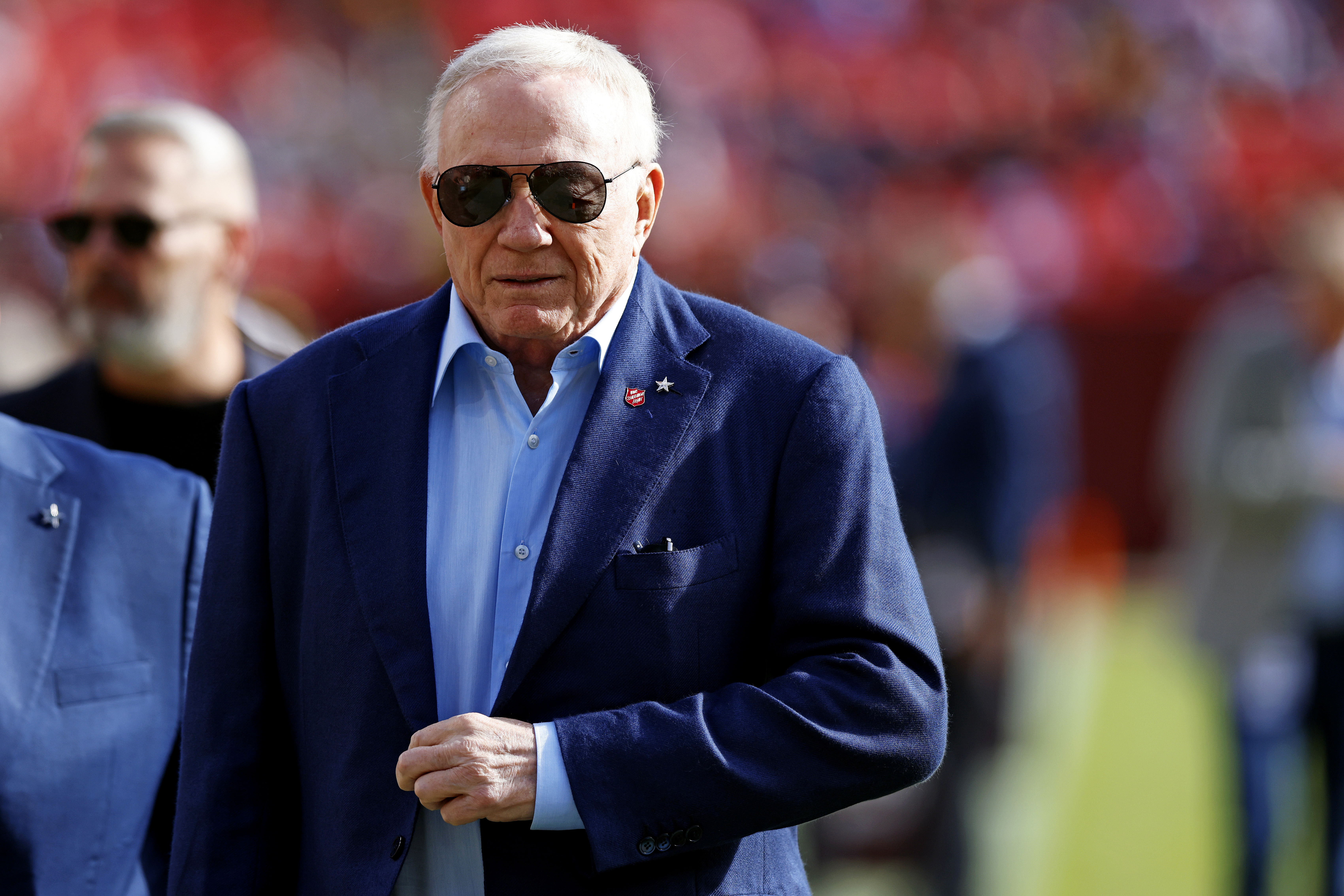 Jerry Jones at Dallas Cowboys at Washington Commanders - Source: Imagn