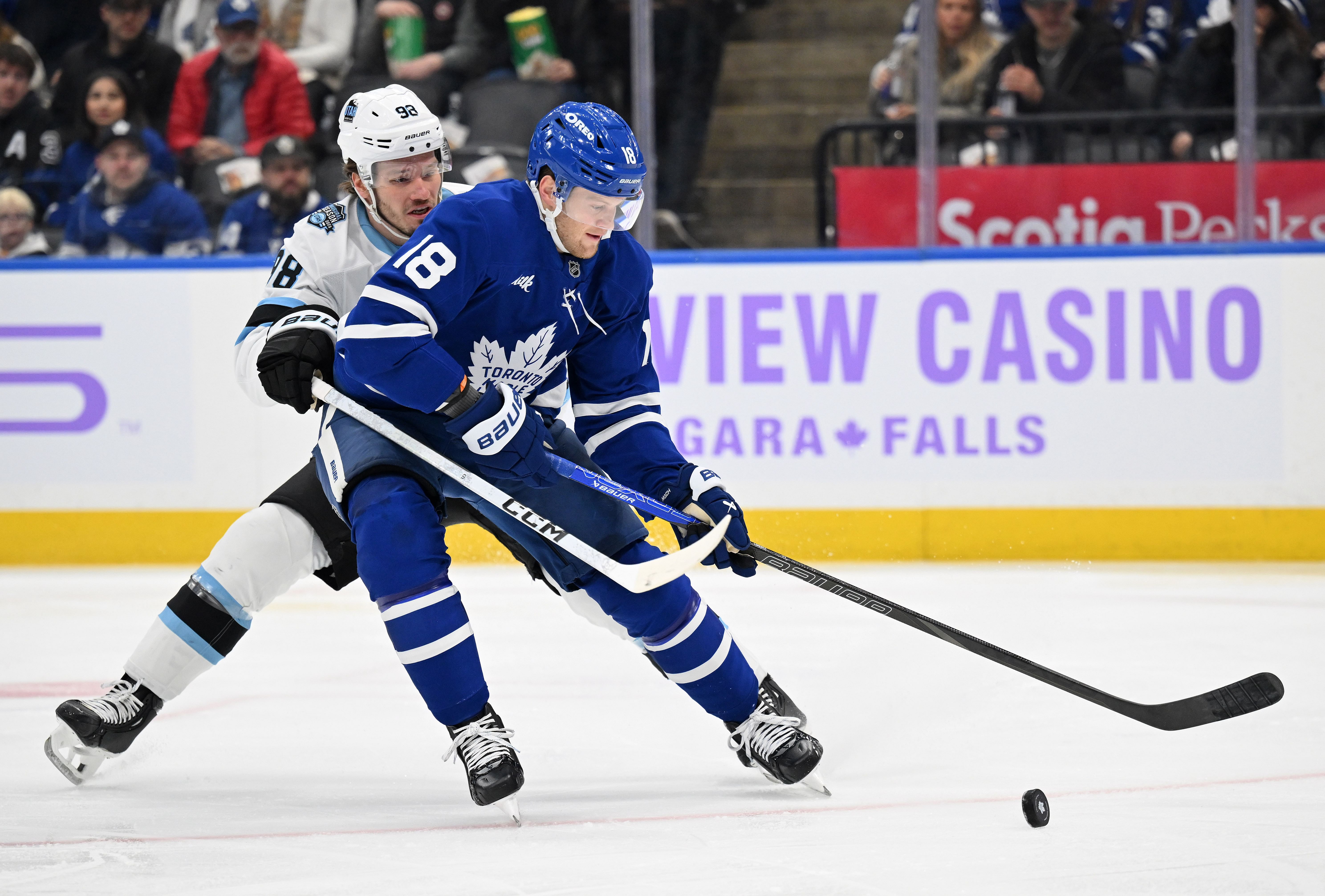 NHL: Utah at Toronto Maple Leafs - Source: Imagn