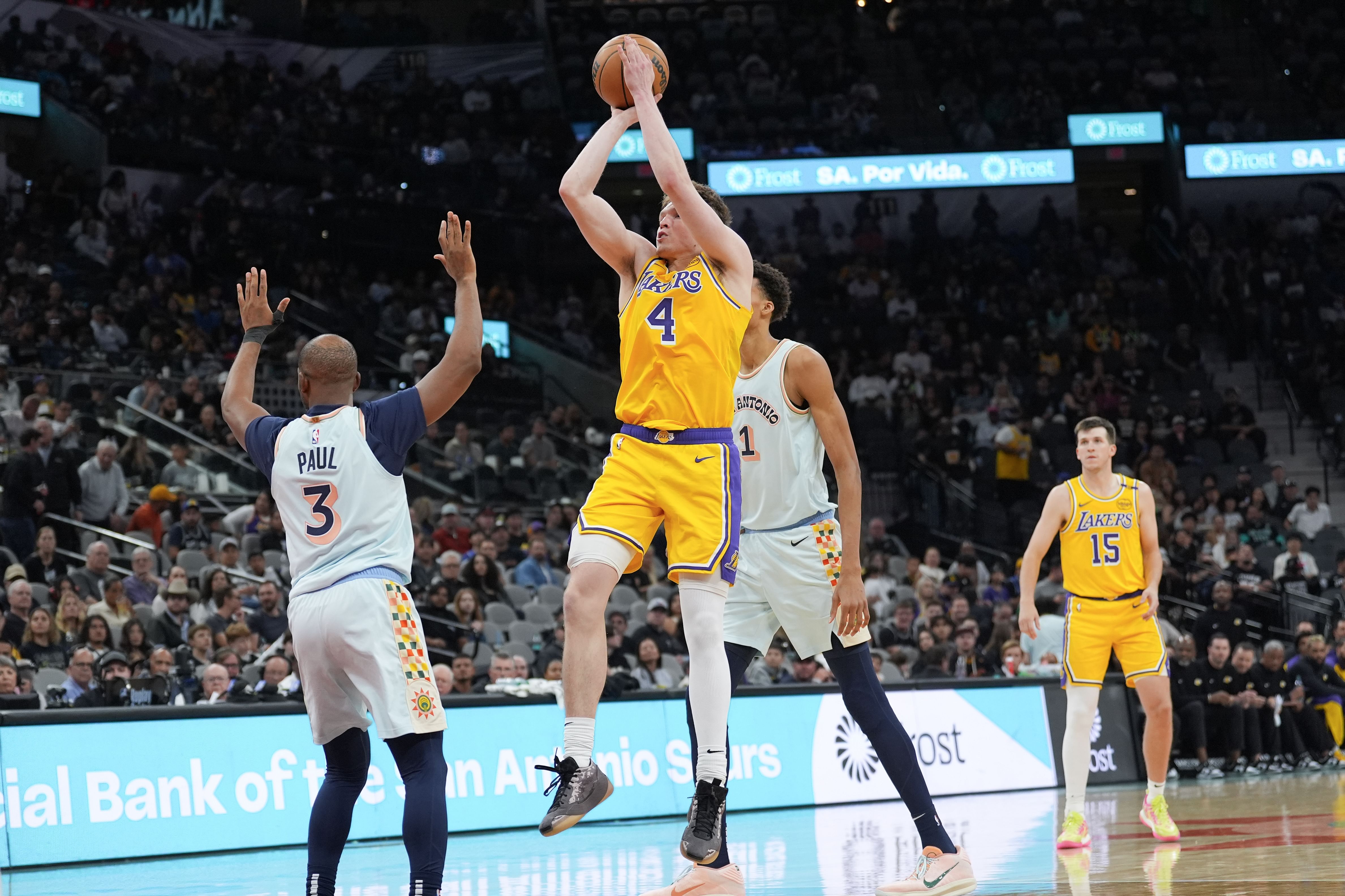 NBA: Los Angeles Lakers at San Antonio Spurs - Source: Imagn