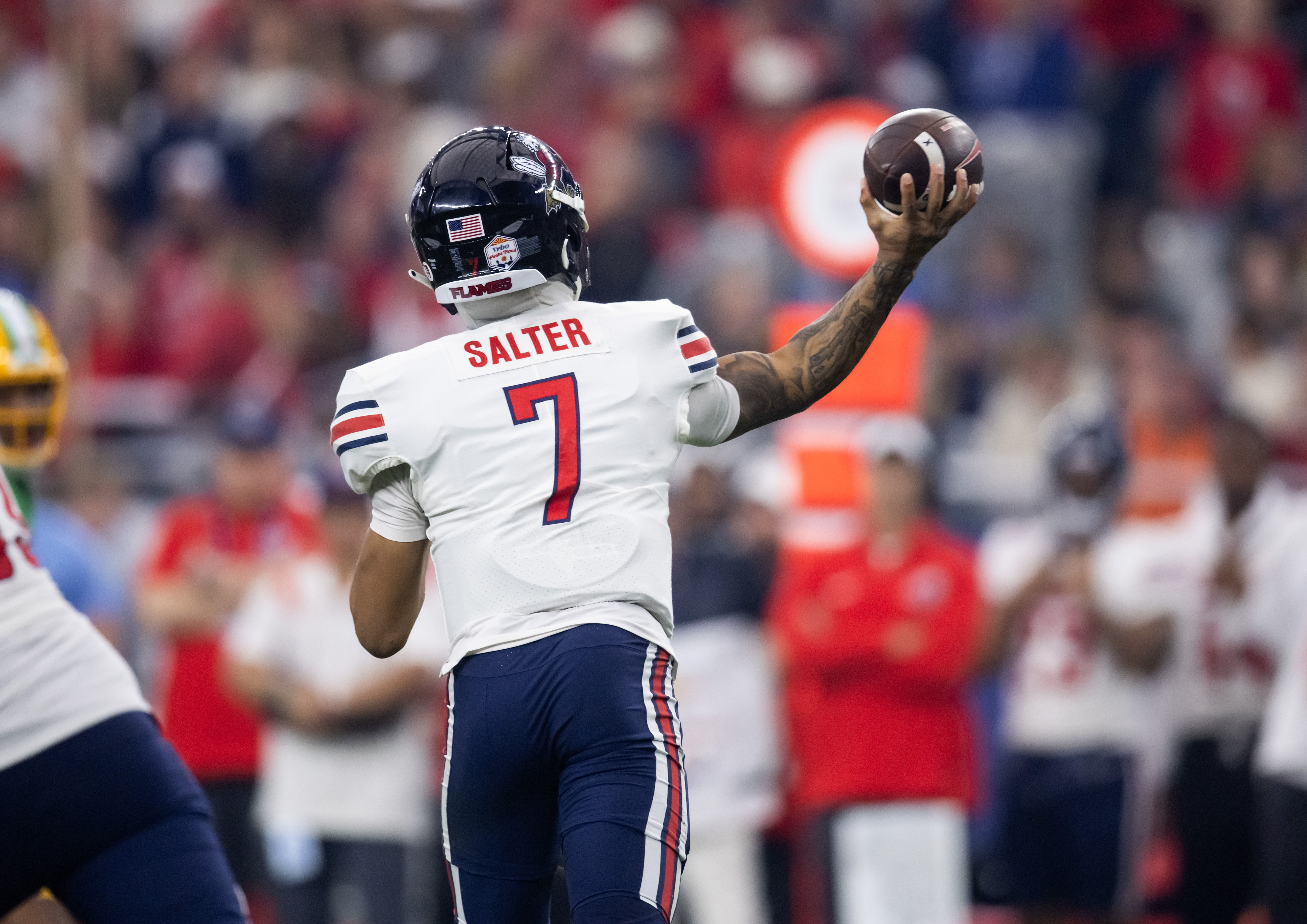 NCAA Football: Kaidon Salter in action for the Liberty Flames - Source: Imagn