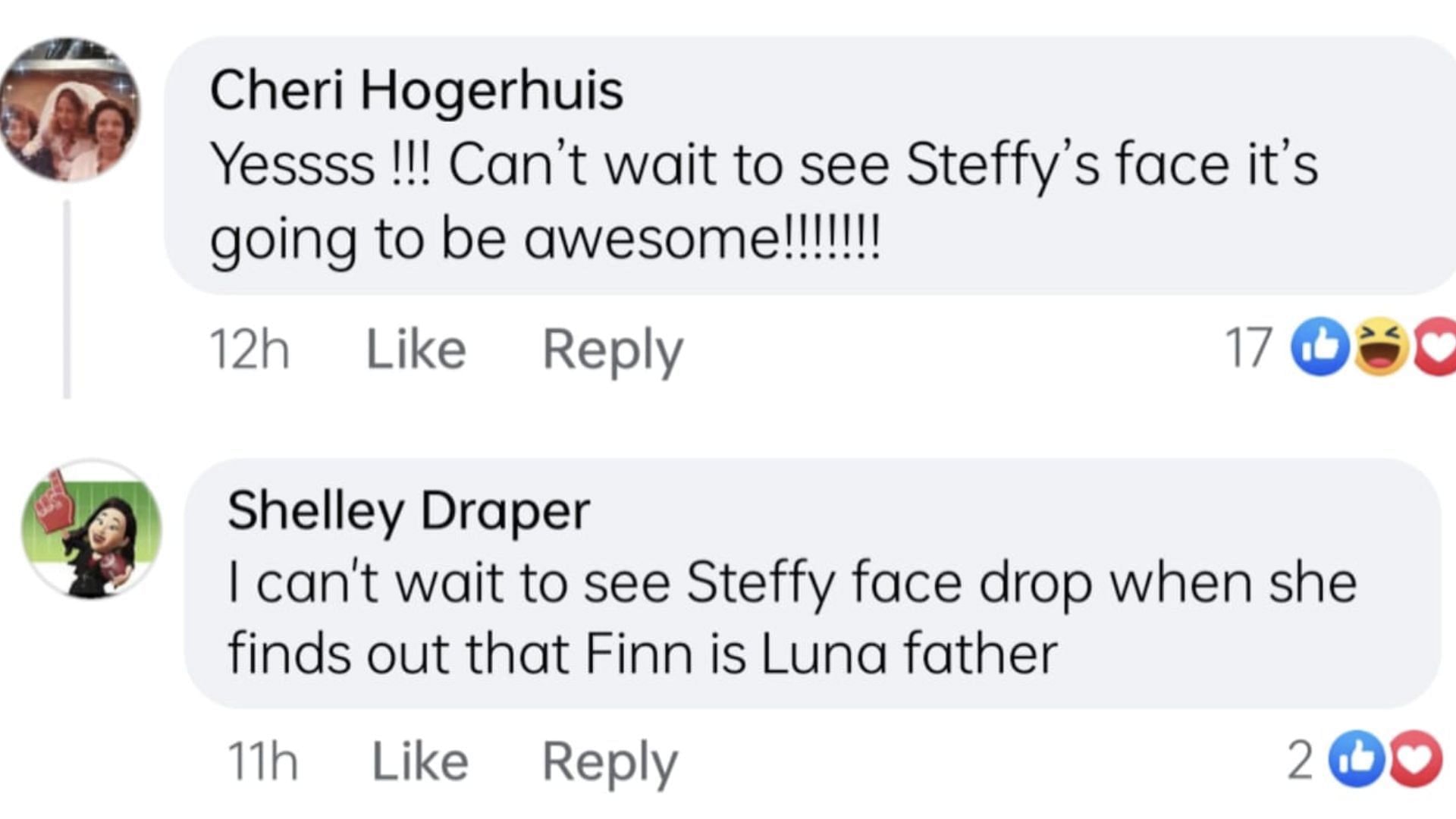 Comments by the fans (Image via Facebook / Betsy Lockwood)