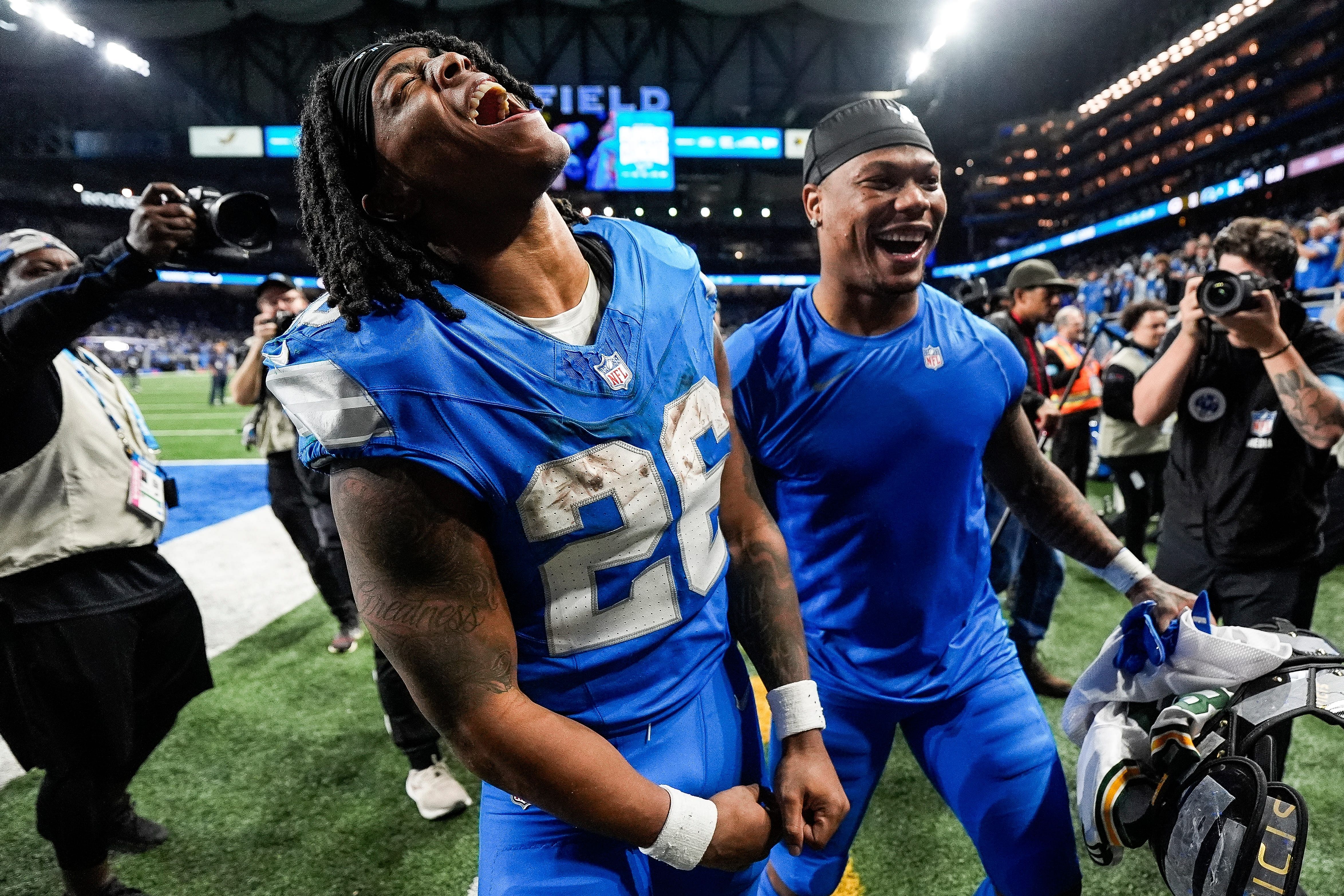 Divisional Round Detroit Lions injury report: Latest on David Montgomery, Terrion Arnold and more