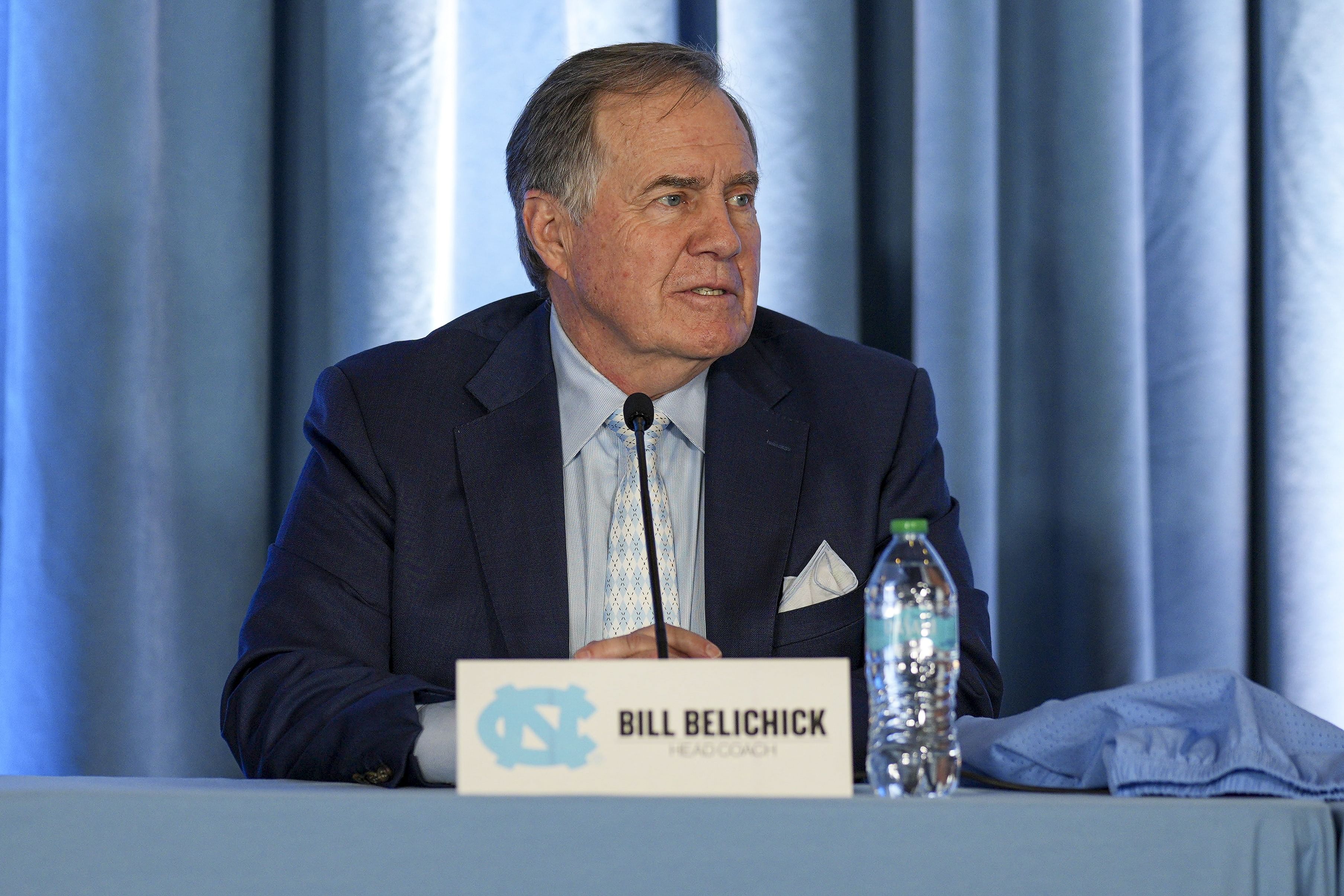 NCAA Football: North Carolina-Bill Belichick Press Conference - Source: Imagn