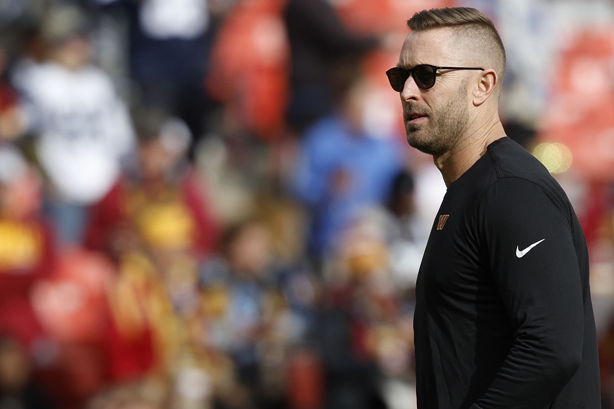 Kliff Kingsbury, offensive coordinator for the Washington Commanders - Source: Imagn