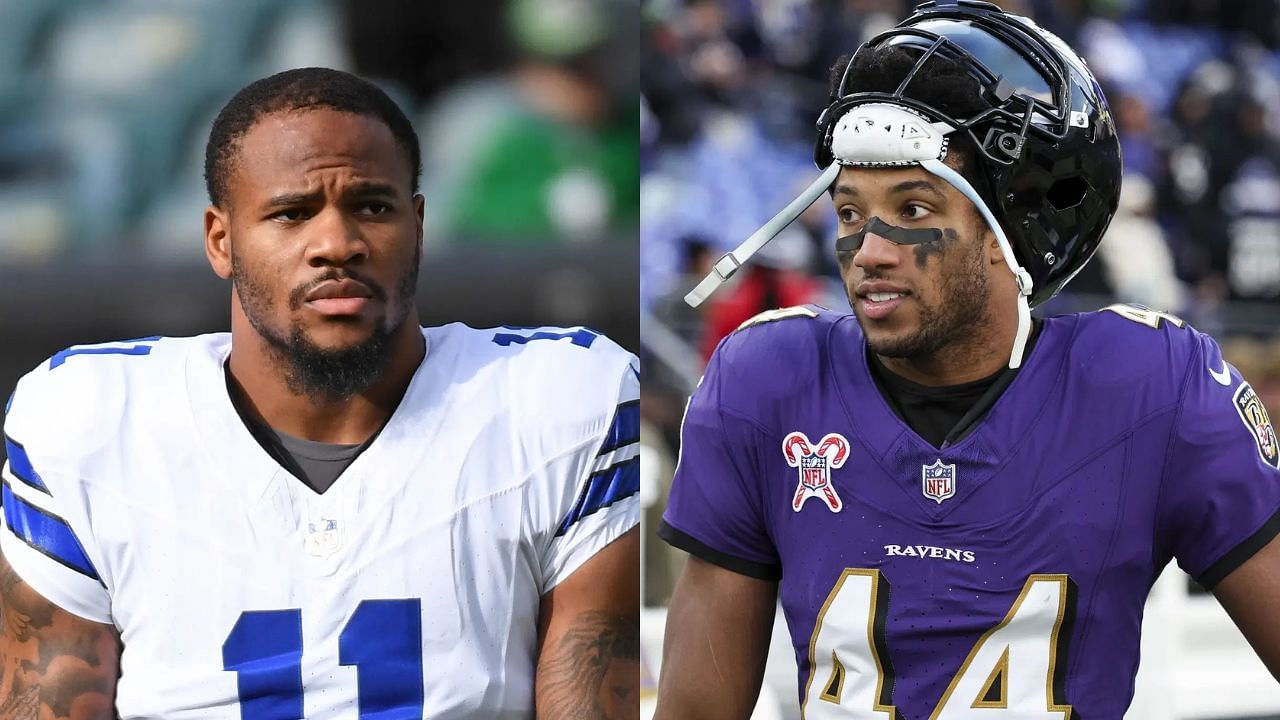 Micah Parsons brutally roasts Giants star for recruiting Marlon Humphery to Giants from Ravens - SOURCE: Imagn and Getty