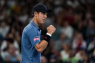 Kei Nishikori at the Australian Open 2025. (Photo: Getty)