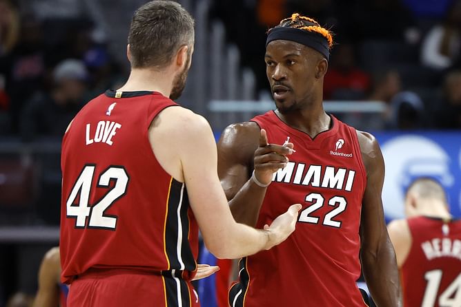 Ex-NBA champ hilariously predicts Jimmy Butler's meeting with Micky Arison using iconic Wolf of Wall Street meme