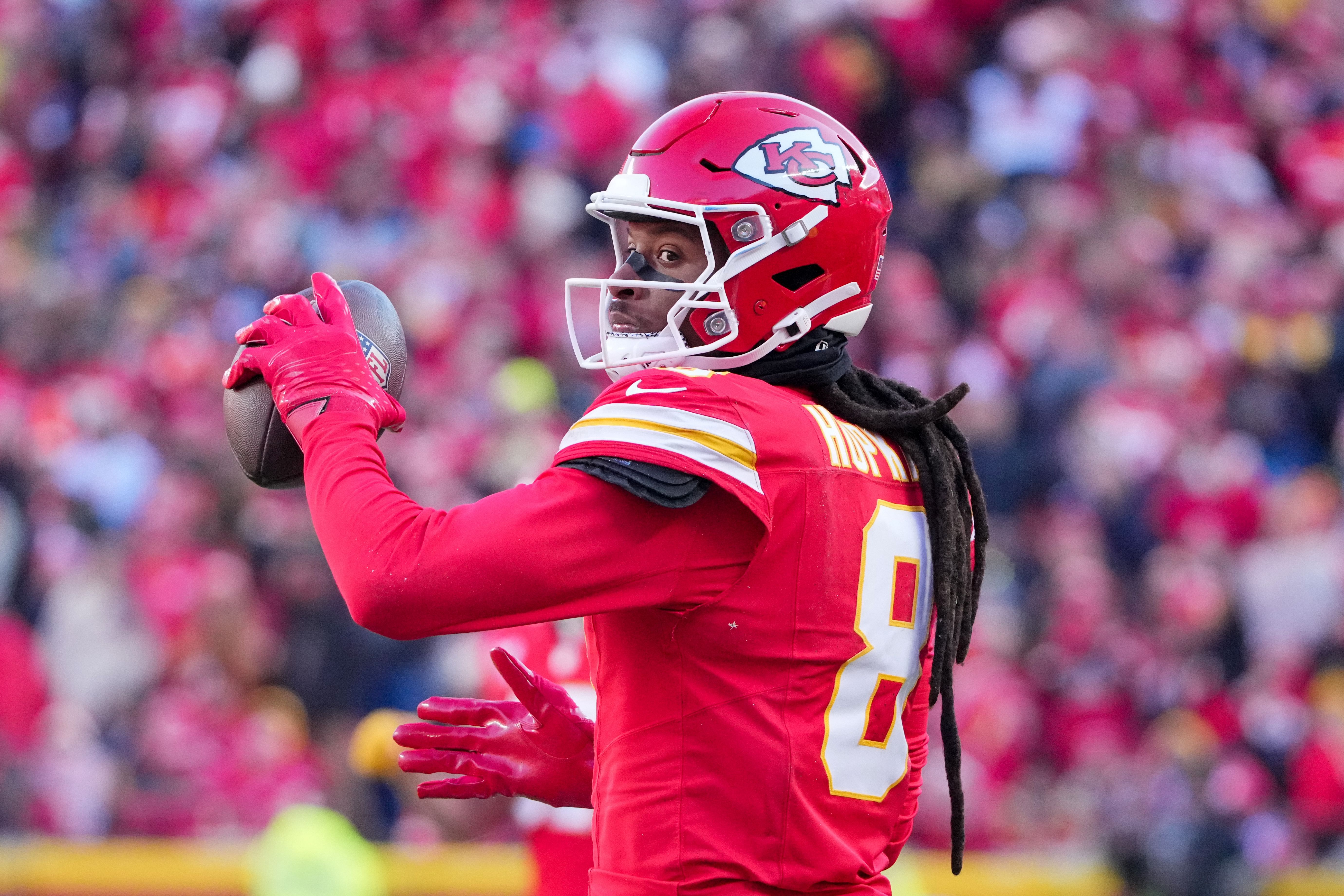 NFL: Kansas City Chiefs WR DeAndre Hopkins - Source: Imagn