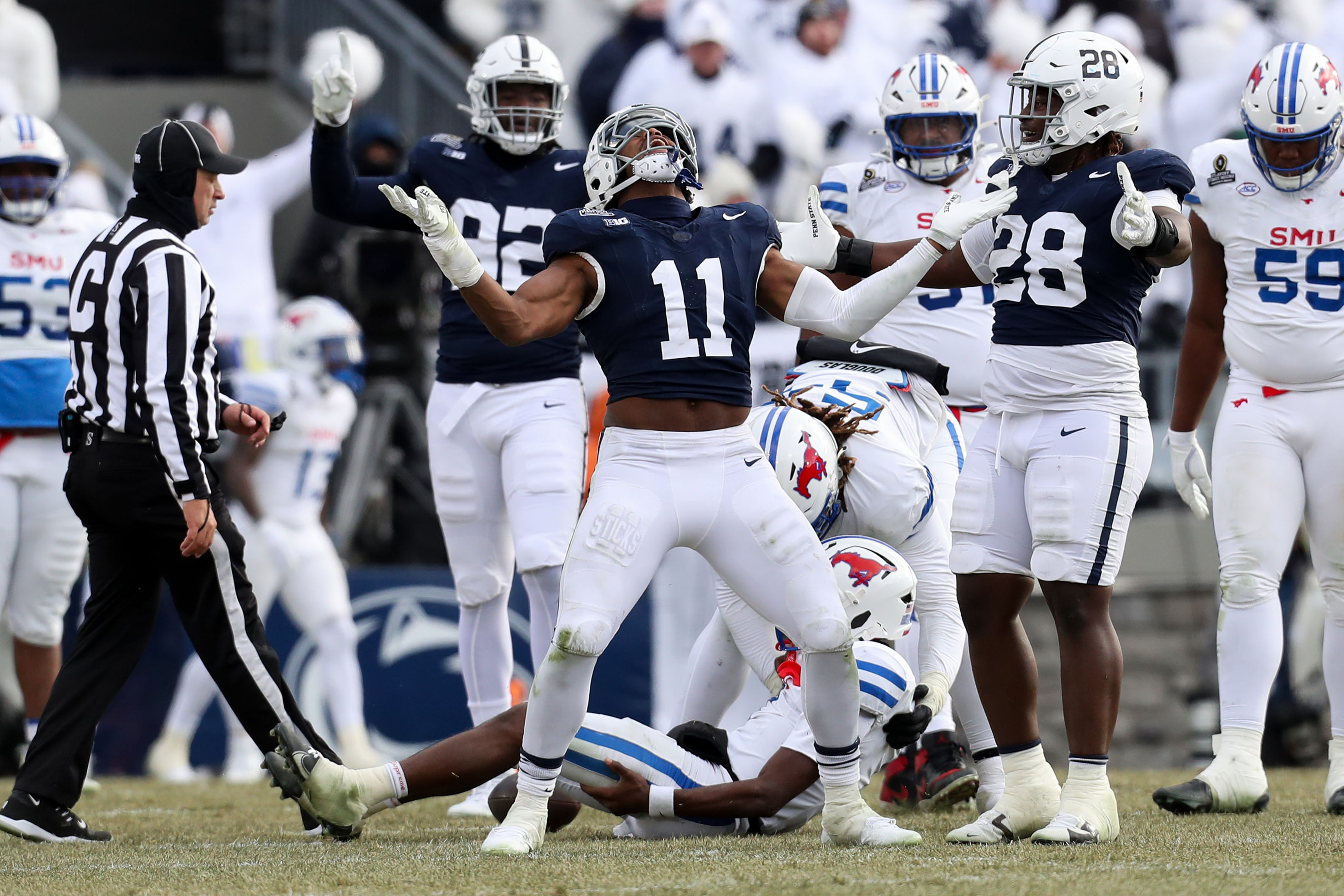 NCAA Football: CFP National Playoff First Round-Southern Methodist at Penn State - Source: Imagn