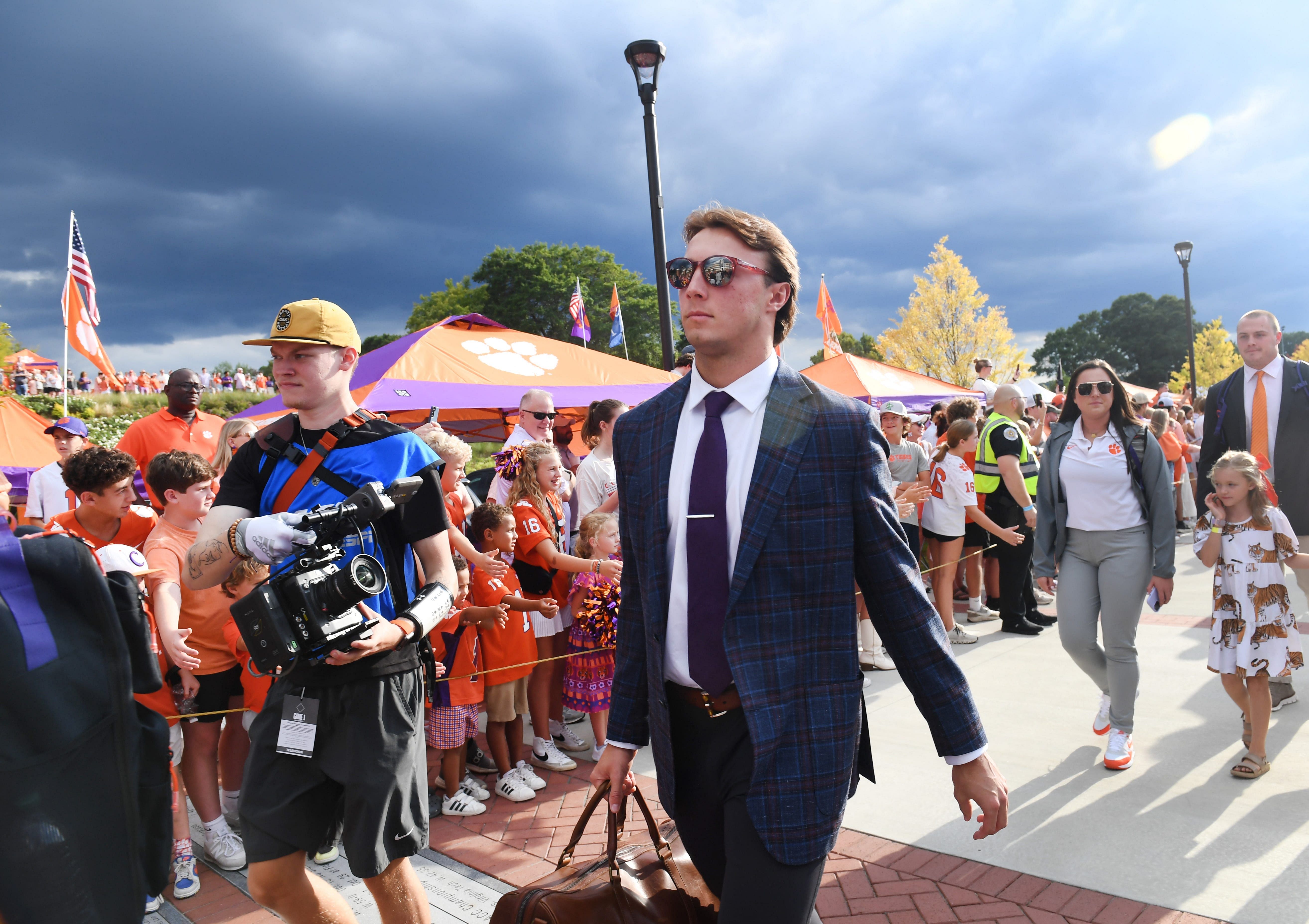 Clemson quarterback Cade Klubnik (Image Source: Imagn)