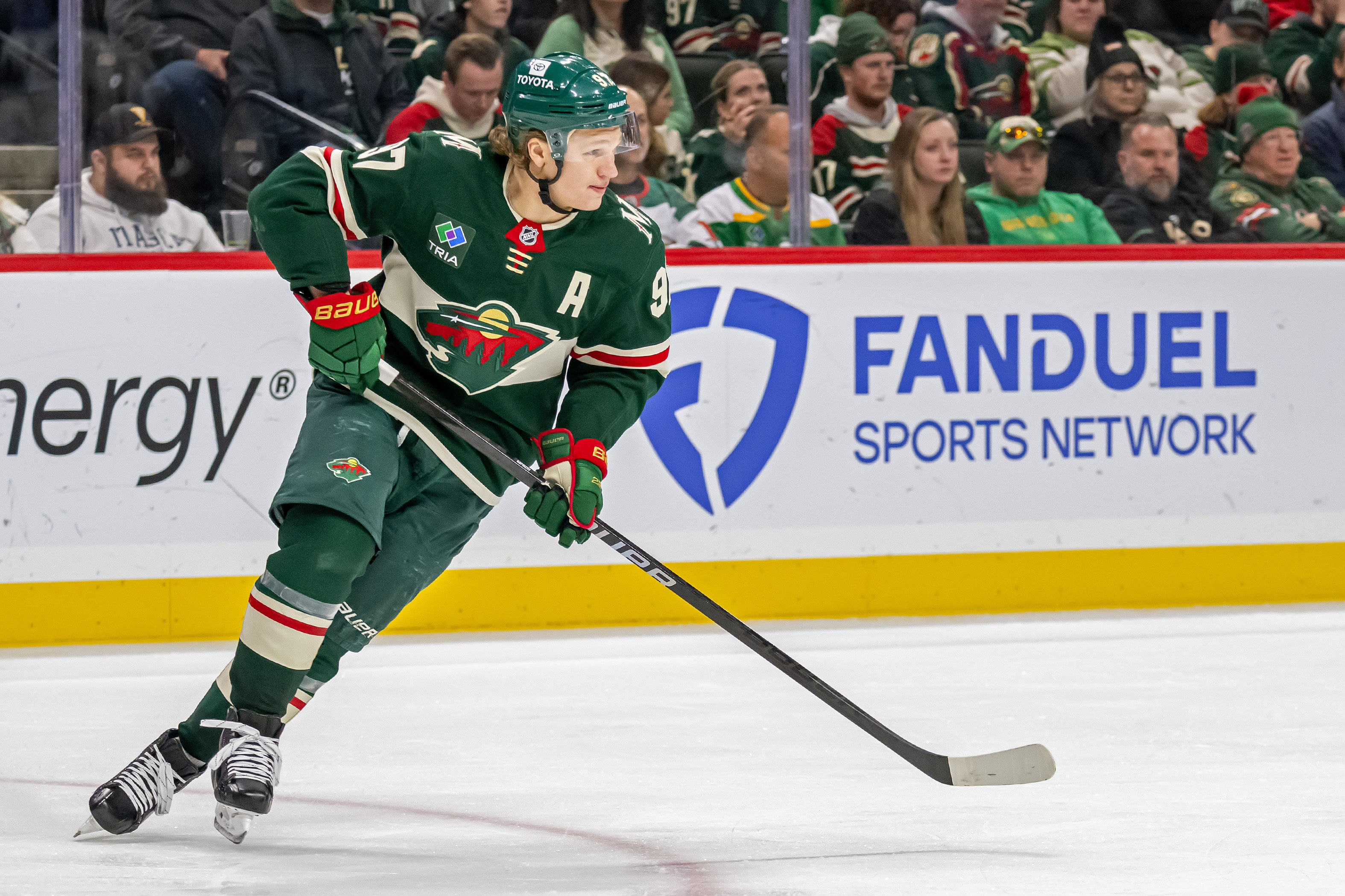 NHL: Utah at Minnesota Wild - Source: Imagn