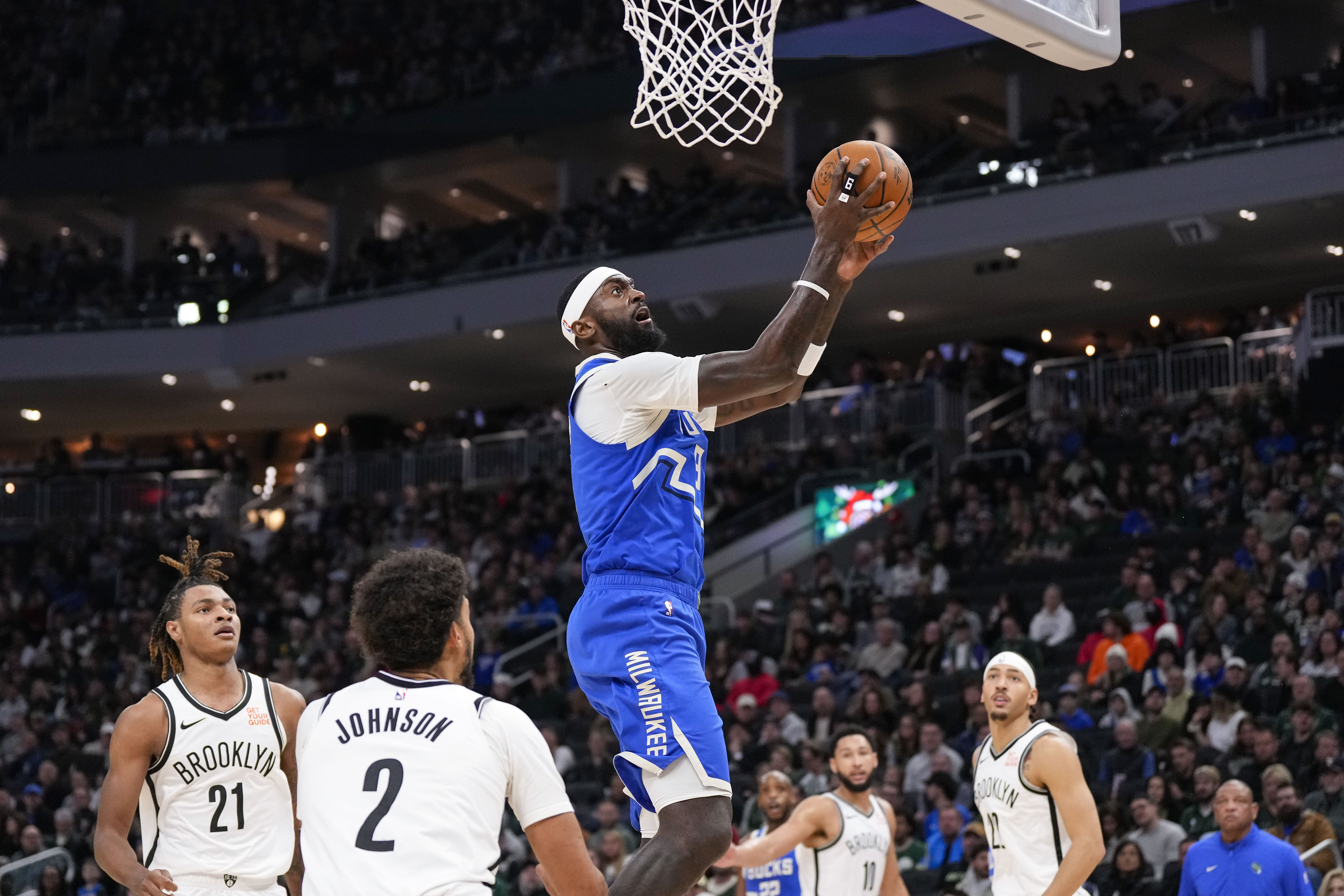 Milwaukee Bucks big man Bobby Portis (Image Credit: Jeff Hanisch-Imagn Images)