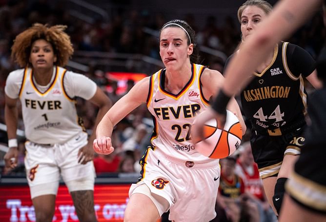 "She's the next coming of Michael Jordan" - WNBA fans hyped as Caitlin Clark adds new skills in latest offseason training clip