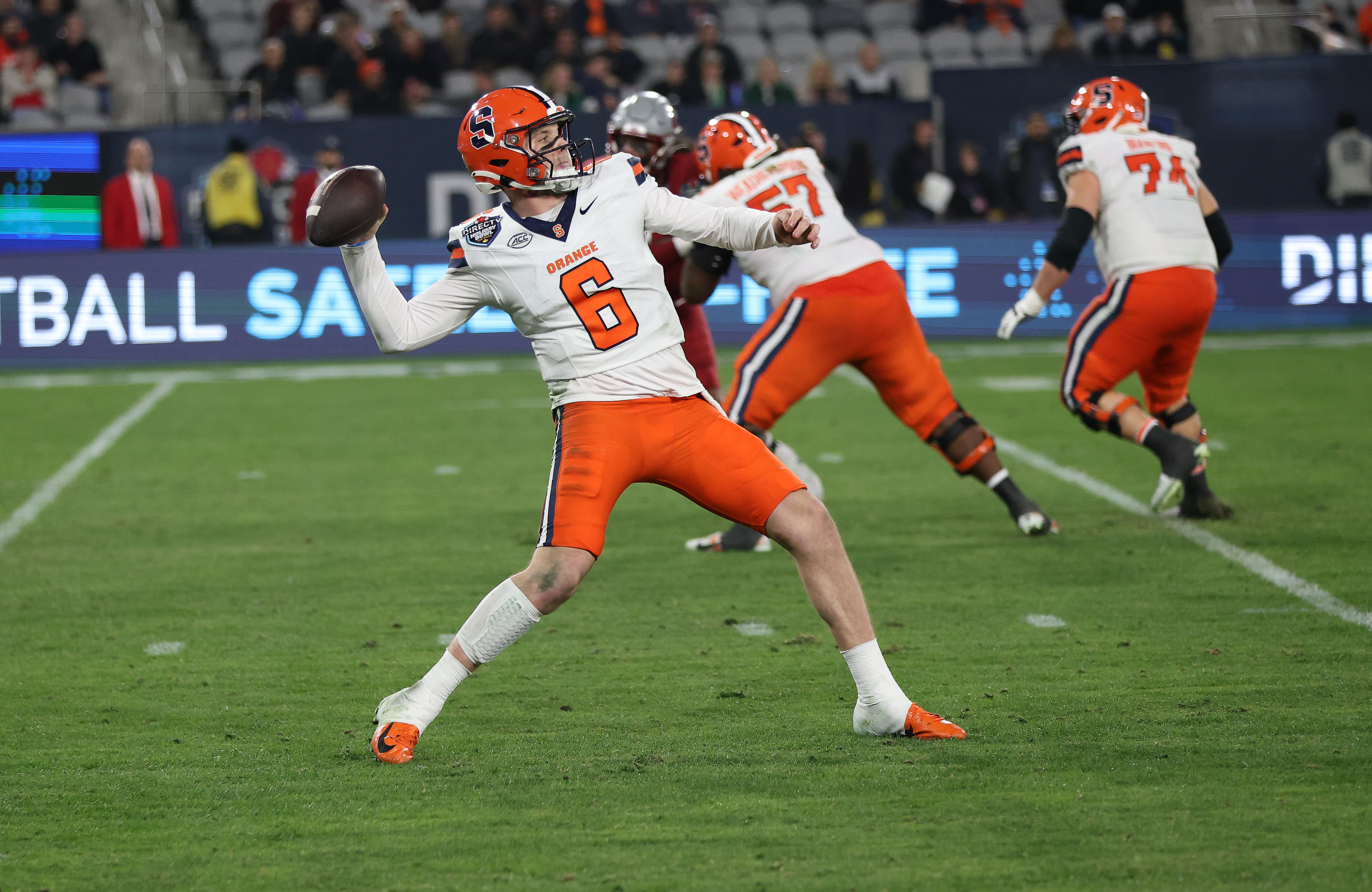 If the NCAA grants Kyle McCord another year of eligibility, he immediately becomes a must-see QB in 2025. (Photo Credit: IMAGN)