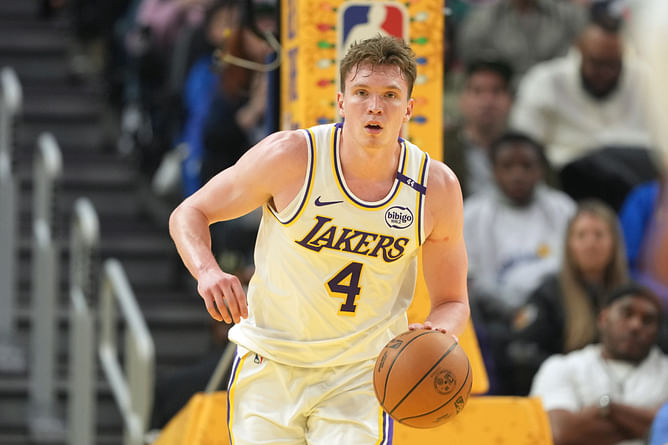 Dalton Knecht Stats Tonight: Lakers rookie's disappointing run continues in LeBron James and Co.'s win vs. Heat (Jan. 15)