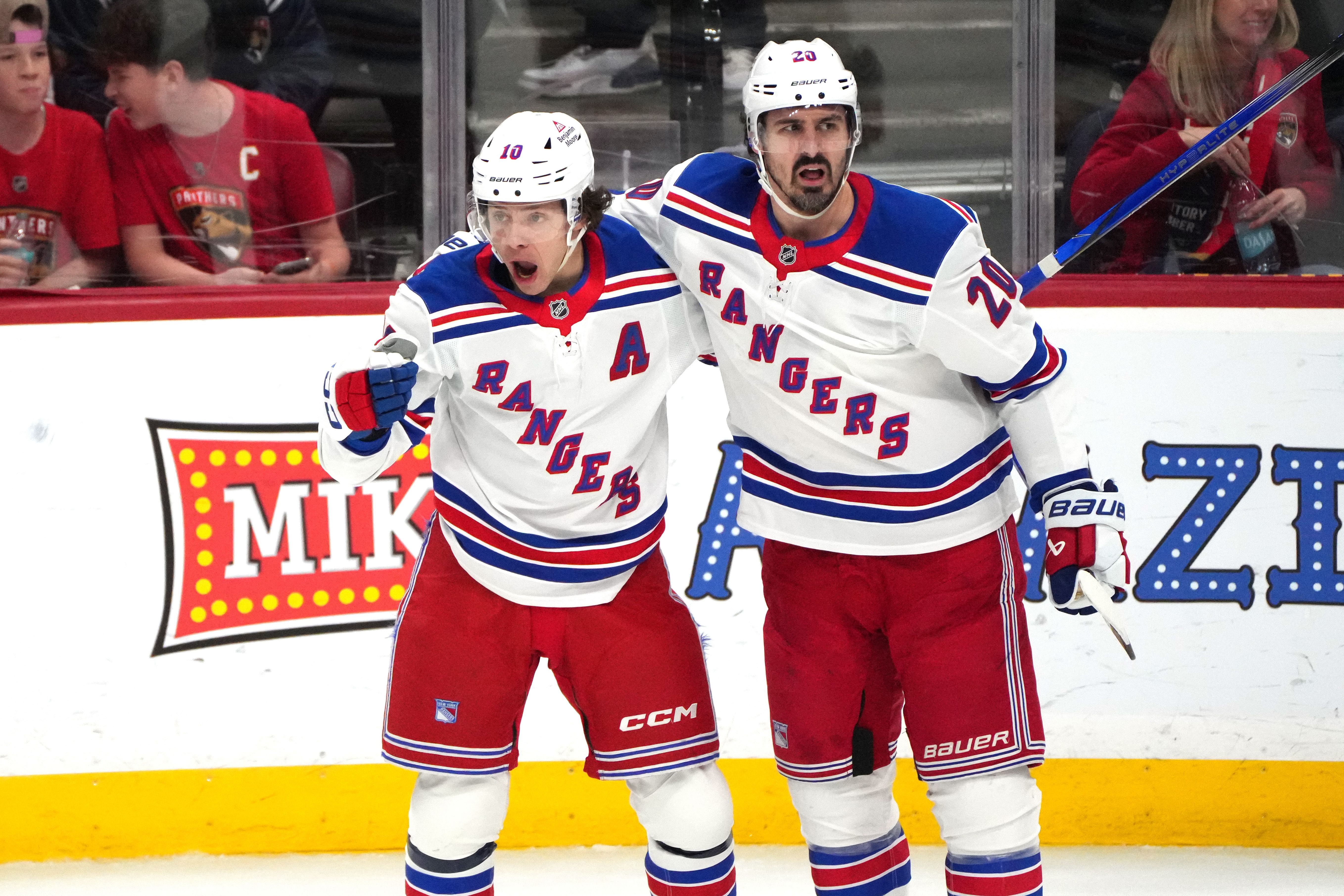 New York Rangers lineup tonight Broadway Blueshirts' projected lineup