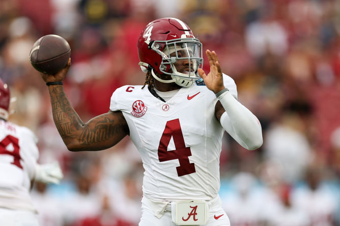 "Was best for both sides to move on": CFB world stands divided on Alabama QB Jalen Milroe's massive announcement