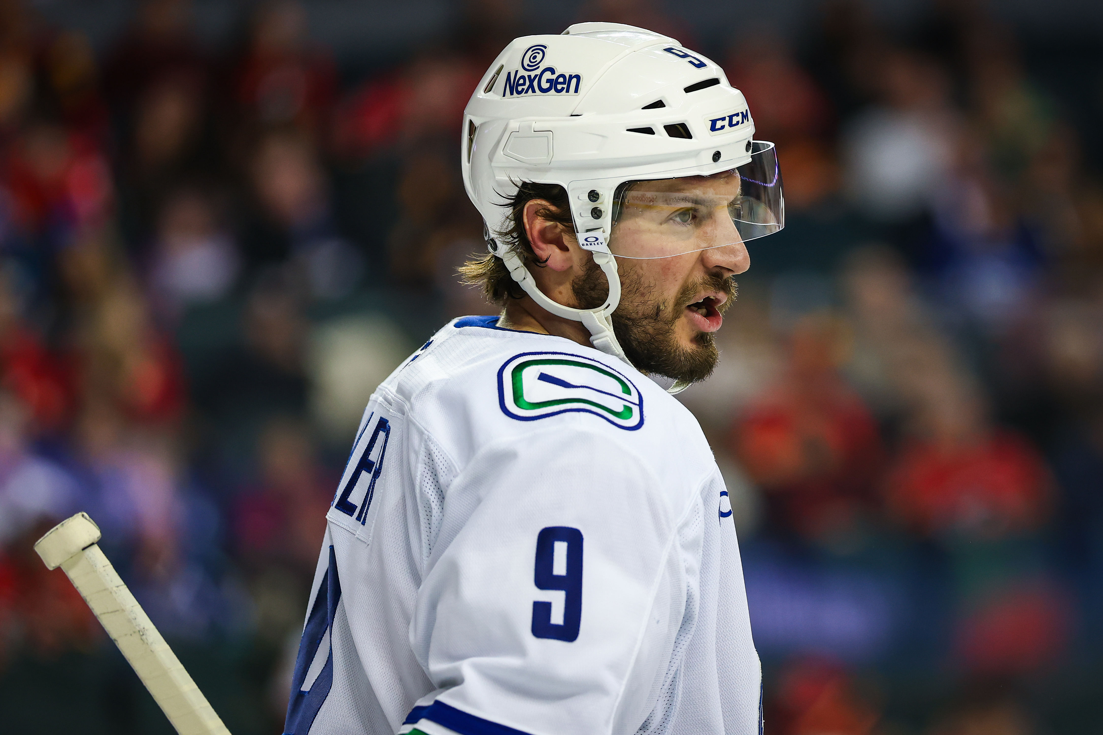 NHL: Vancouver Canucks at Calgary Flames - Source: Imagn