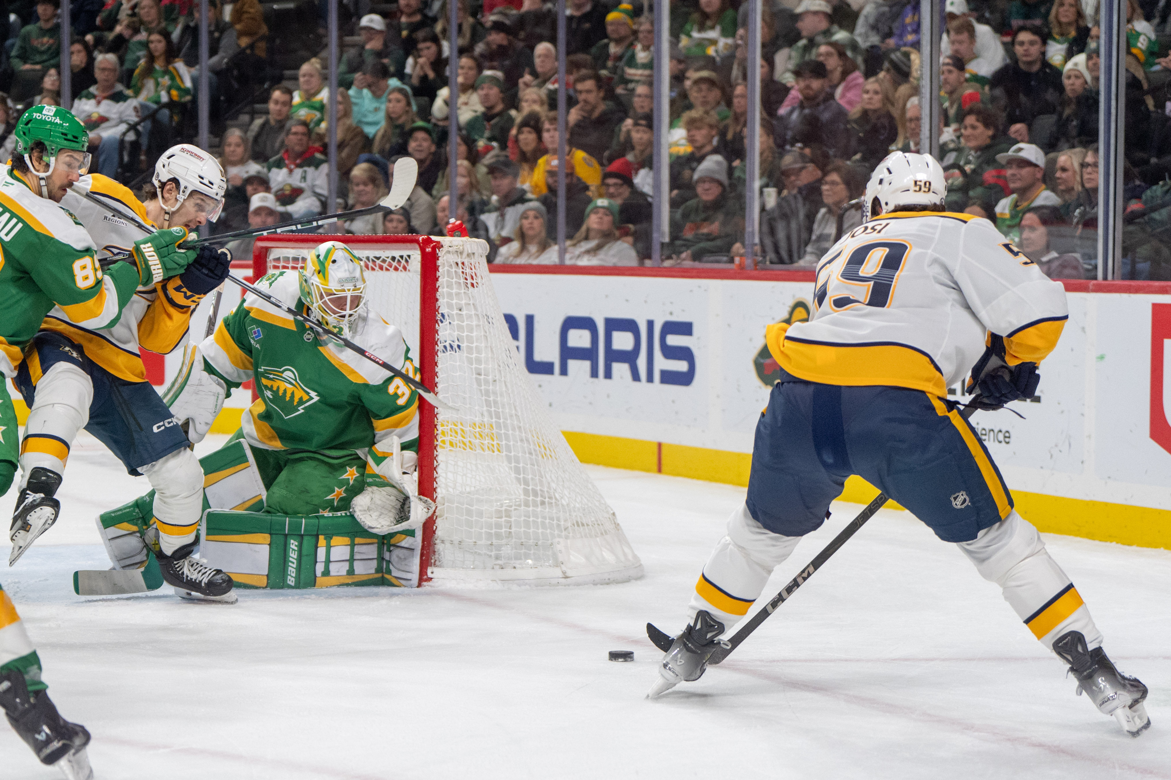 NHL: Nashville Predators at Minnesota Wild - Source: Imagn