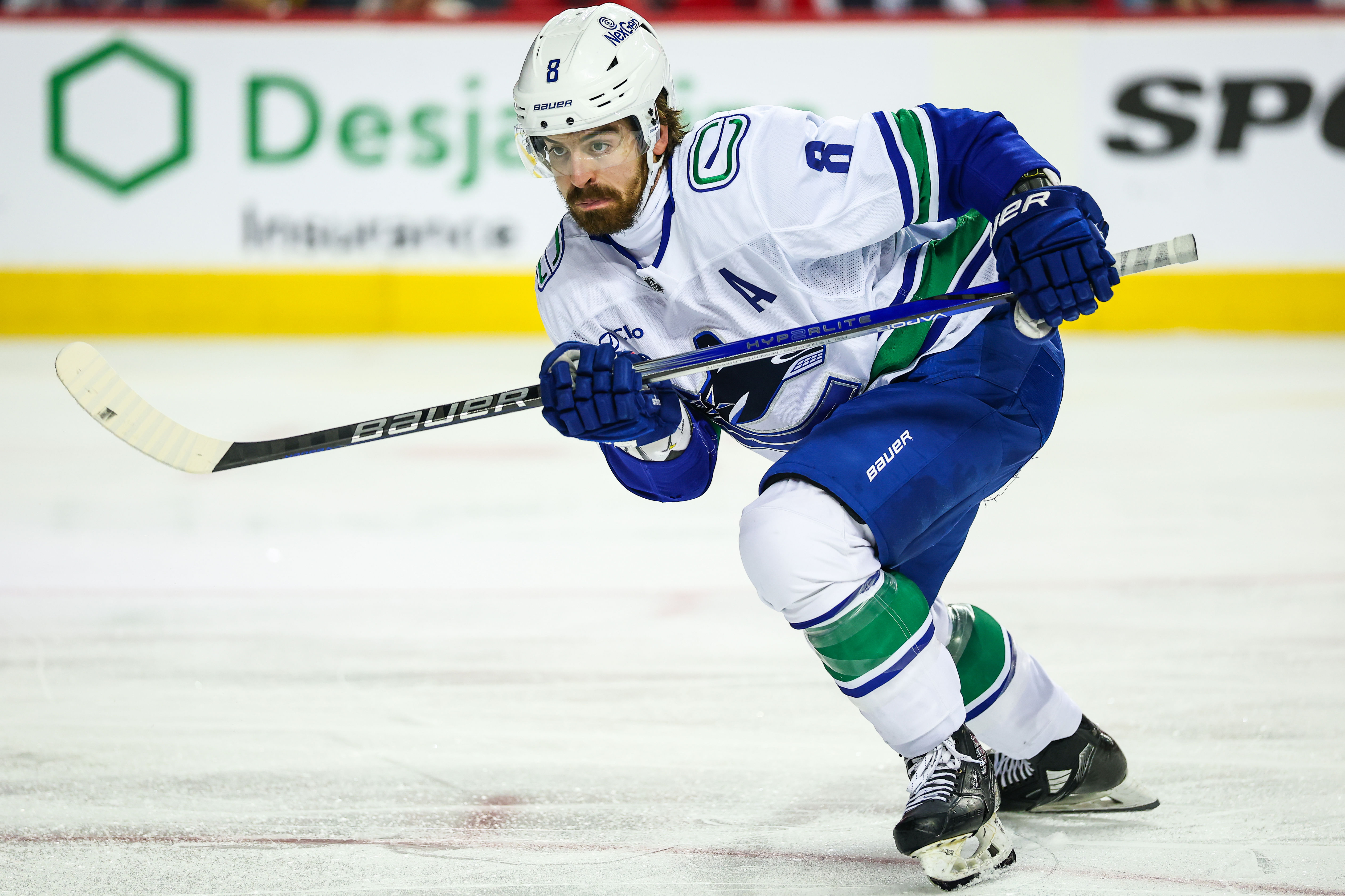 NHL: Vancouver Canucks at Calgary Flames - Source: Imagn