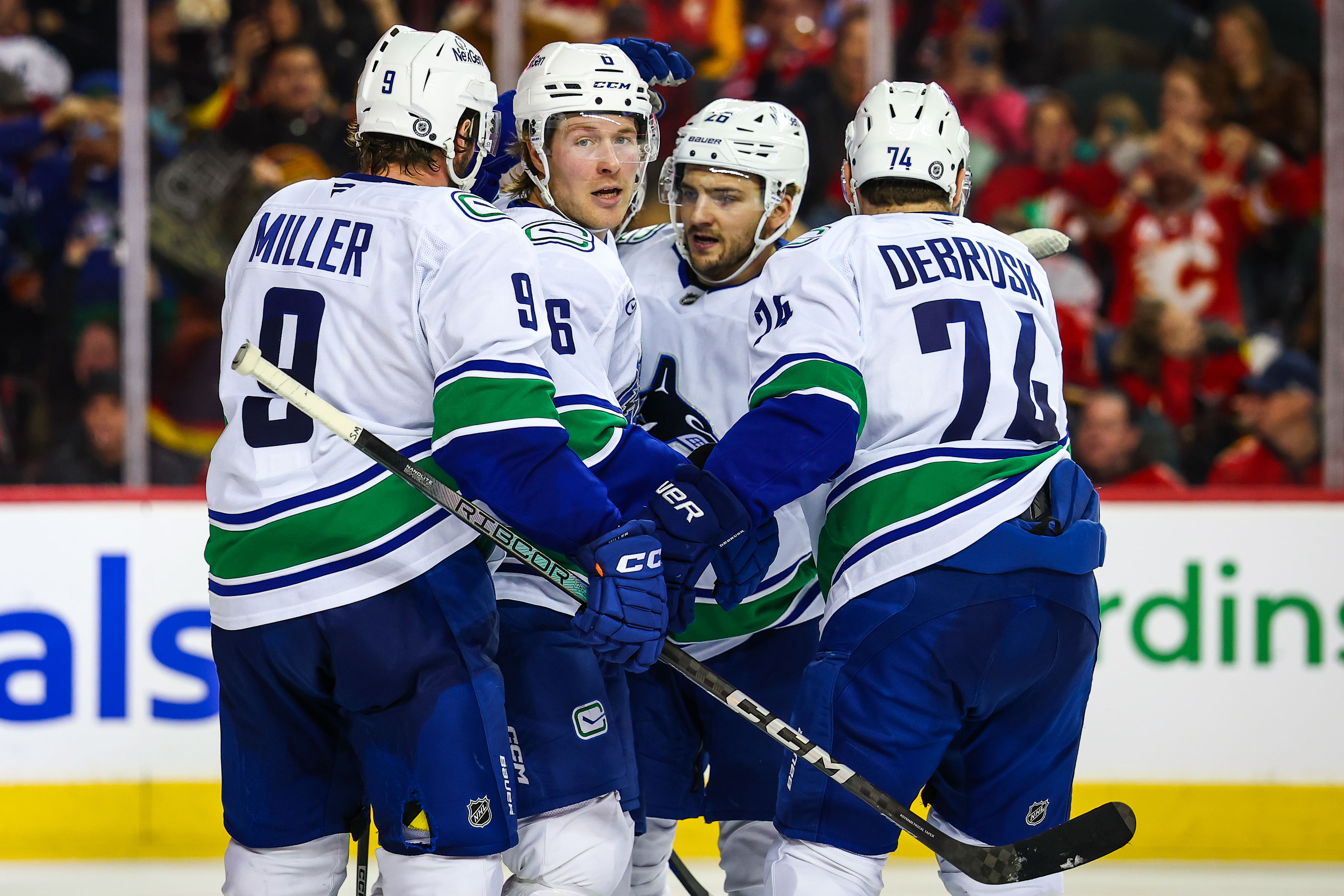 NHL: Vancouver Canucks at Calgary Flames - Source: Imagn