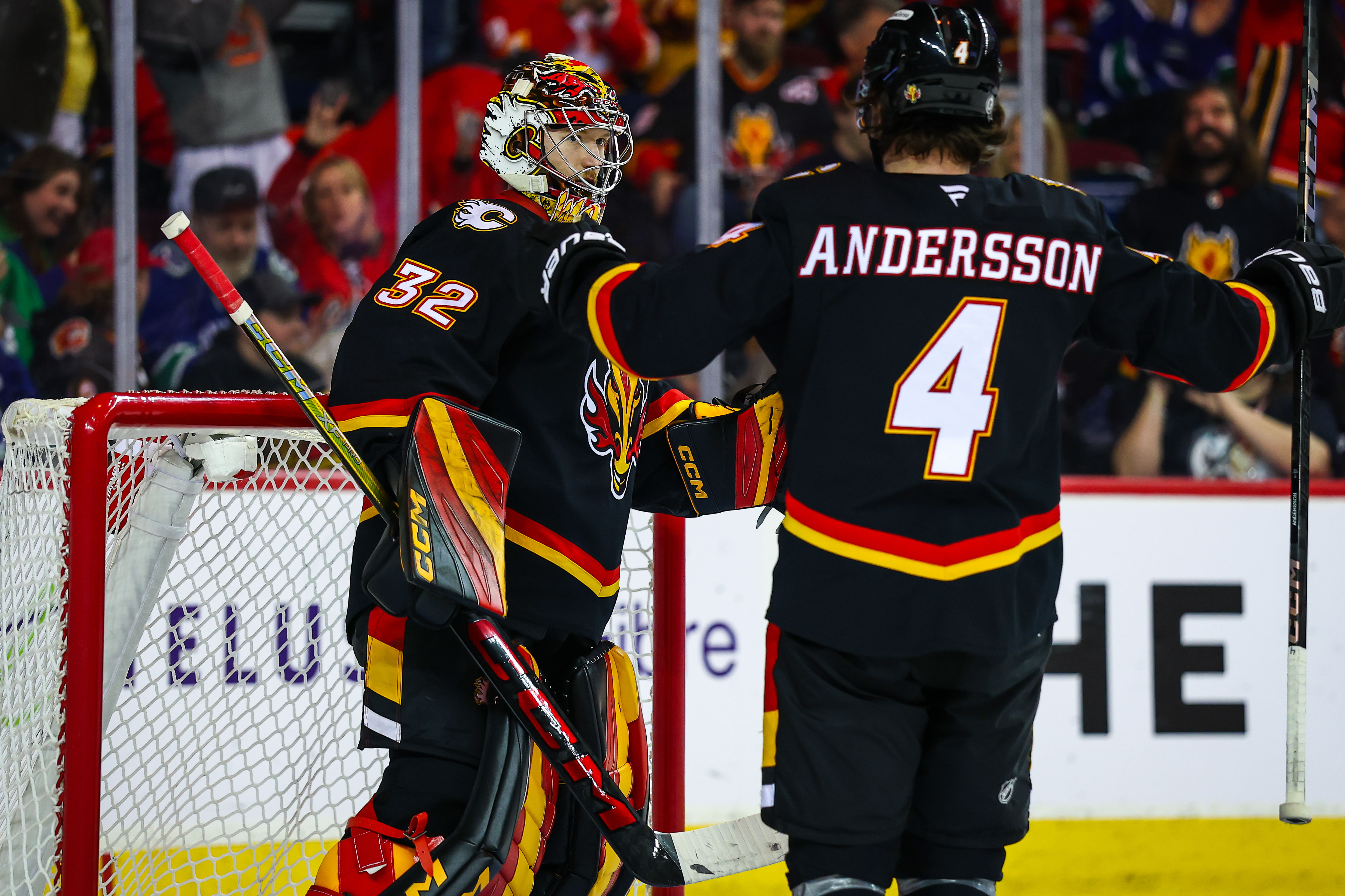 NHL: Vancouver Canucks at Calgary Flames - Source: Imagn